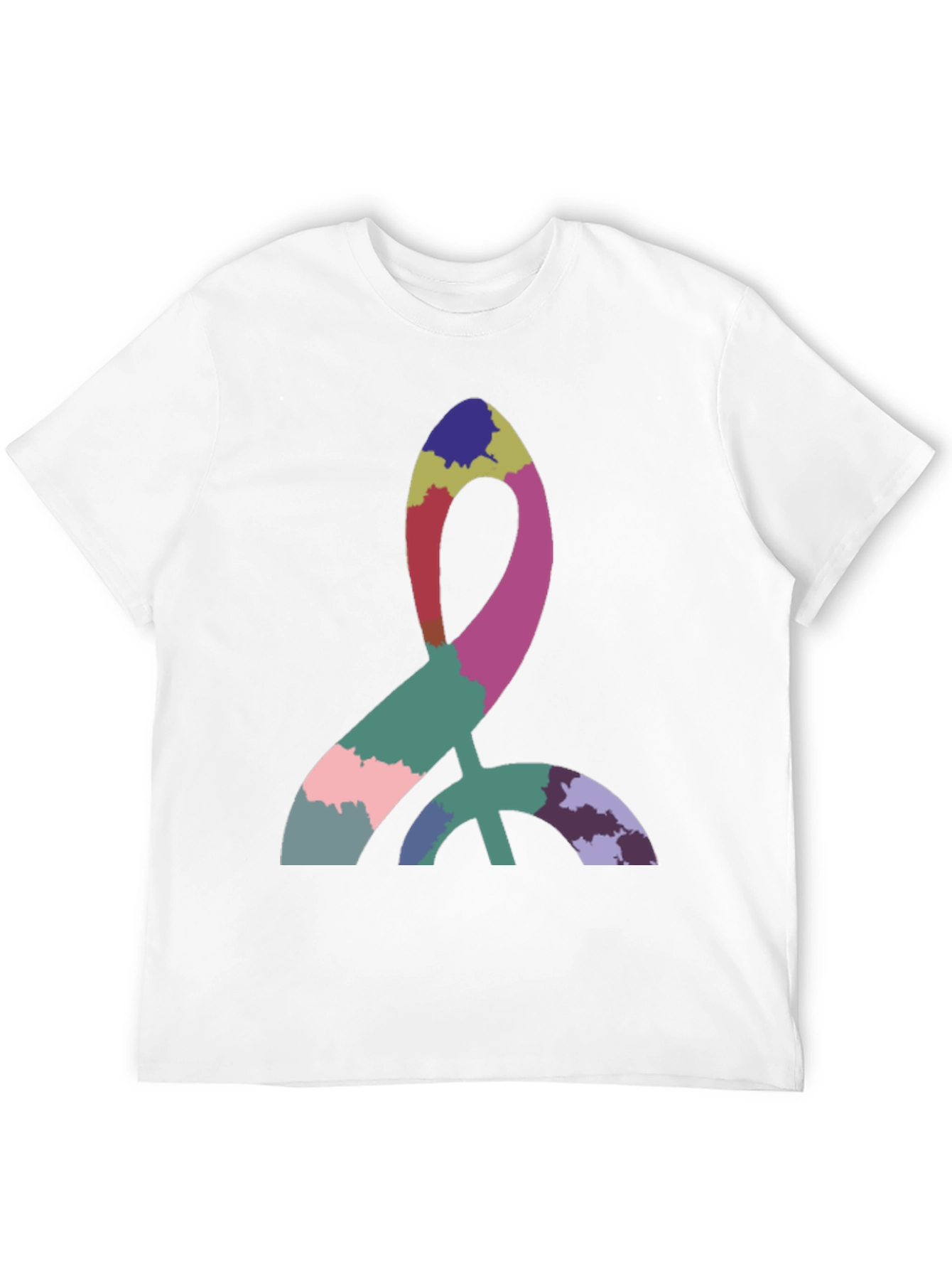 Abstract Symbol Black T-Shirt