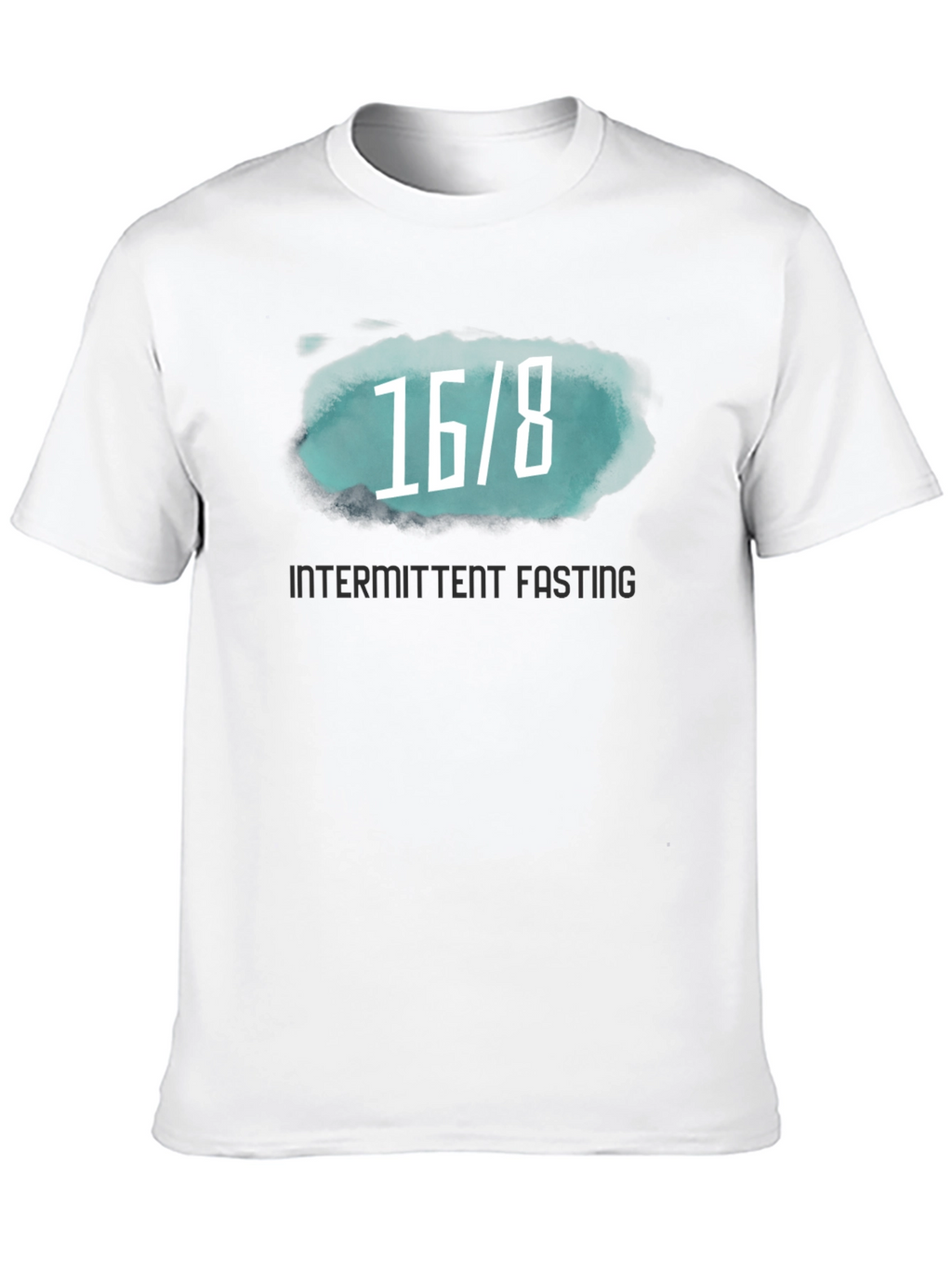 16/8 Intermittent Fasting Black T-Shirt