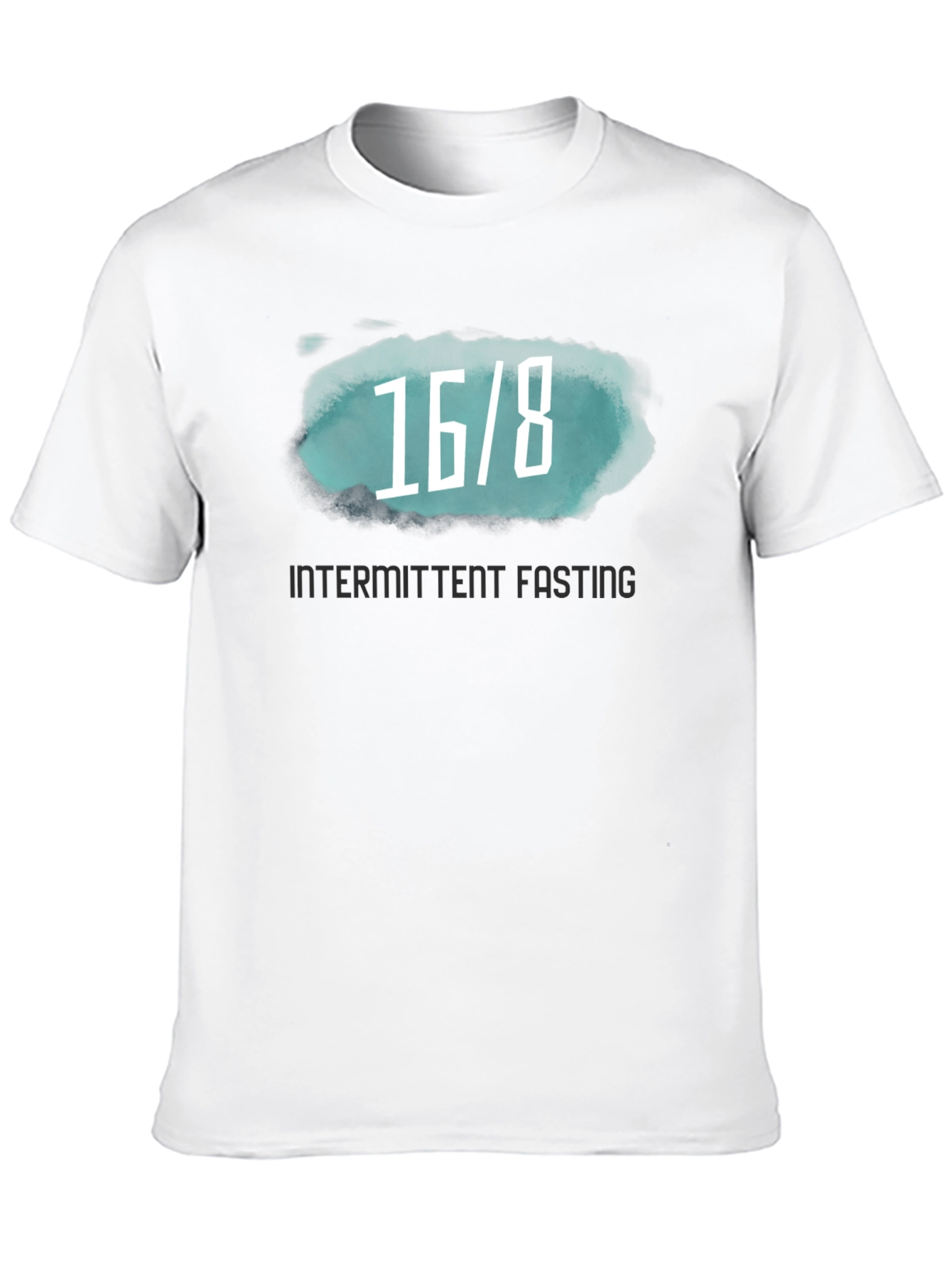 16/8 Intermittent Fasting Black T-Shirt