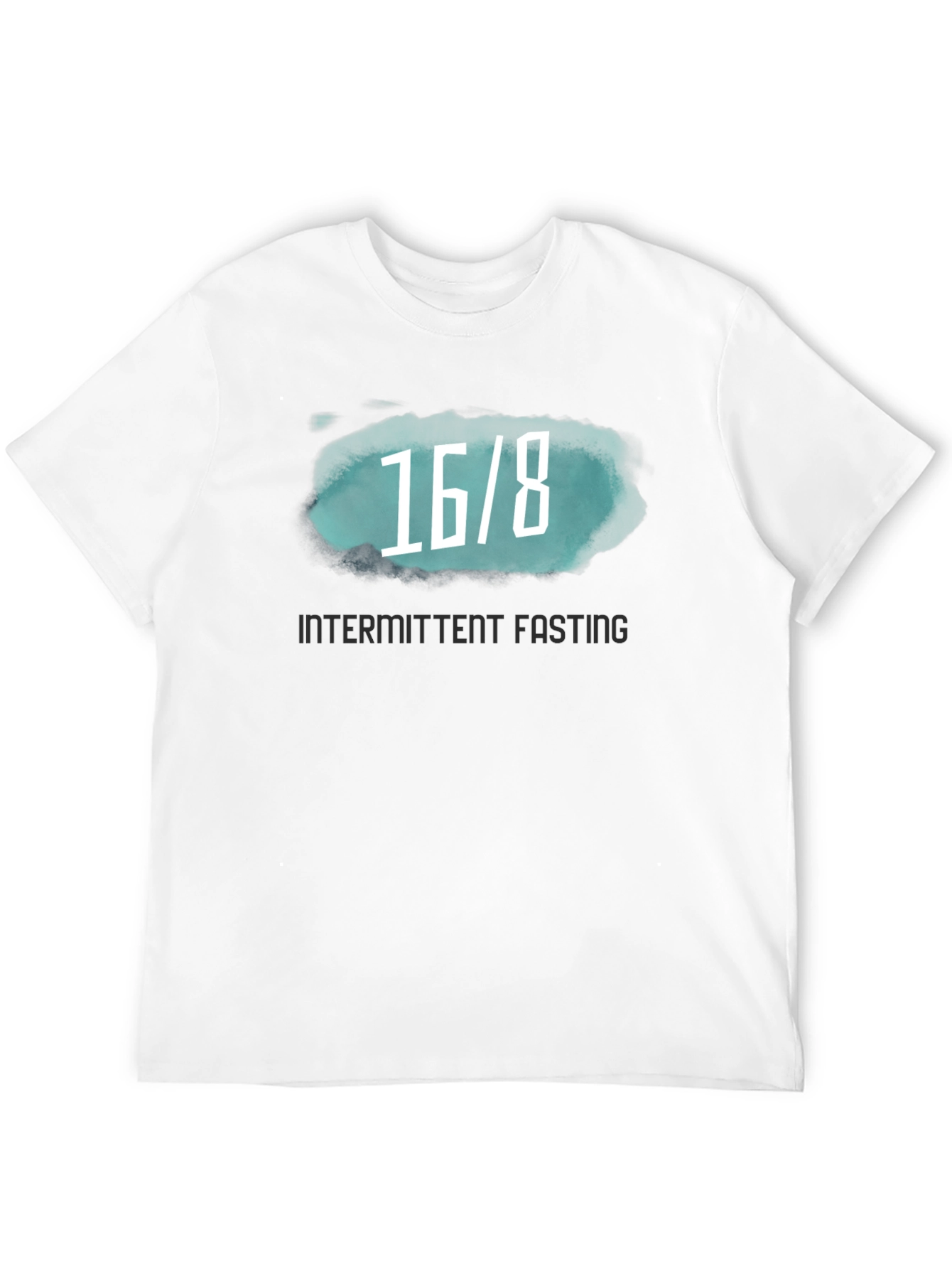 16/8 Intermittent Fasting Black T-Shirt