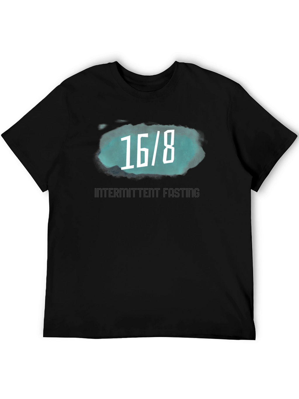 16/8 Intermittent Fasting Black T-Shirt