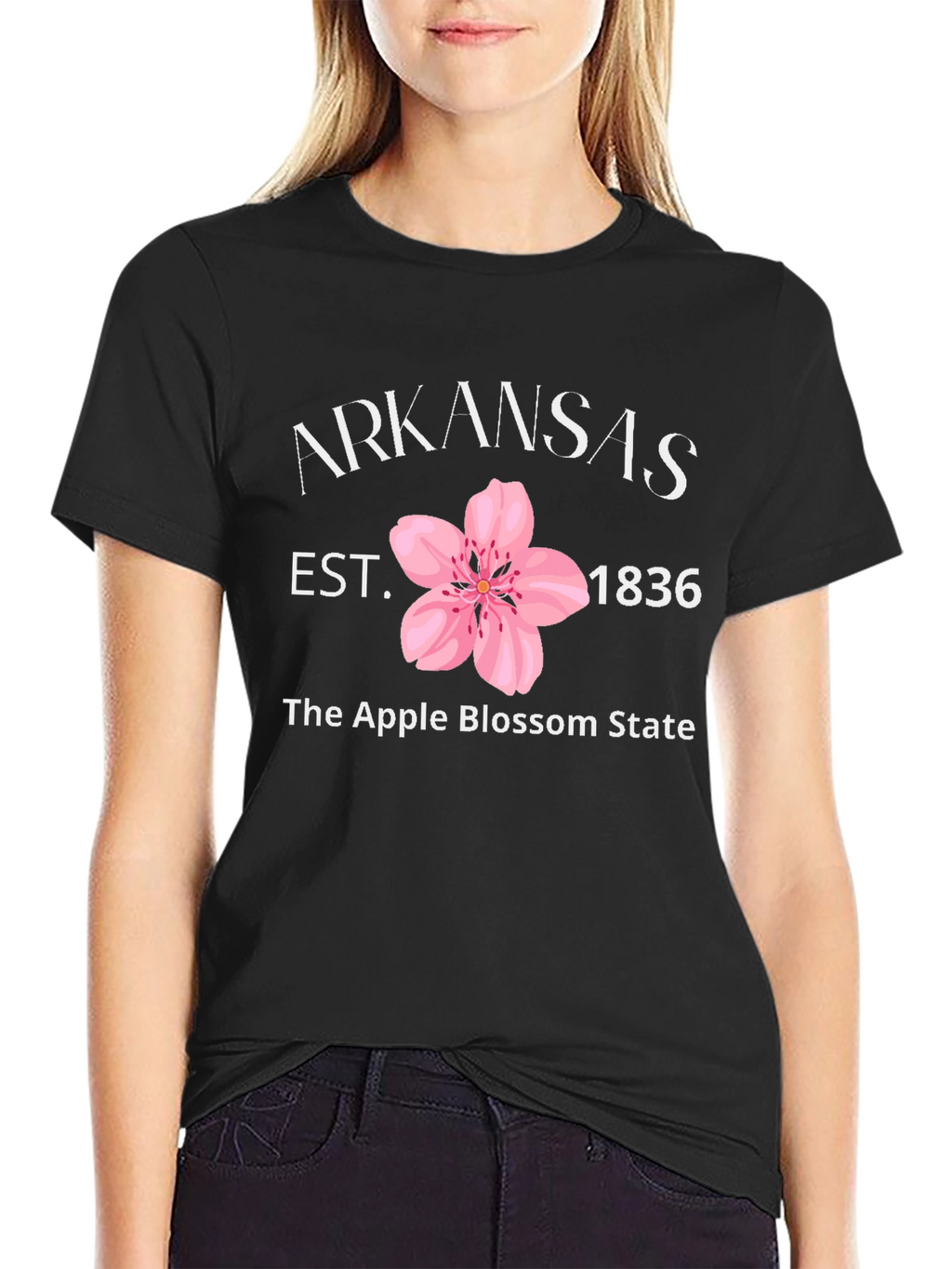 Arkansas Apple Blossom State T-Shirt