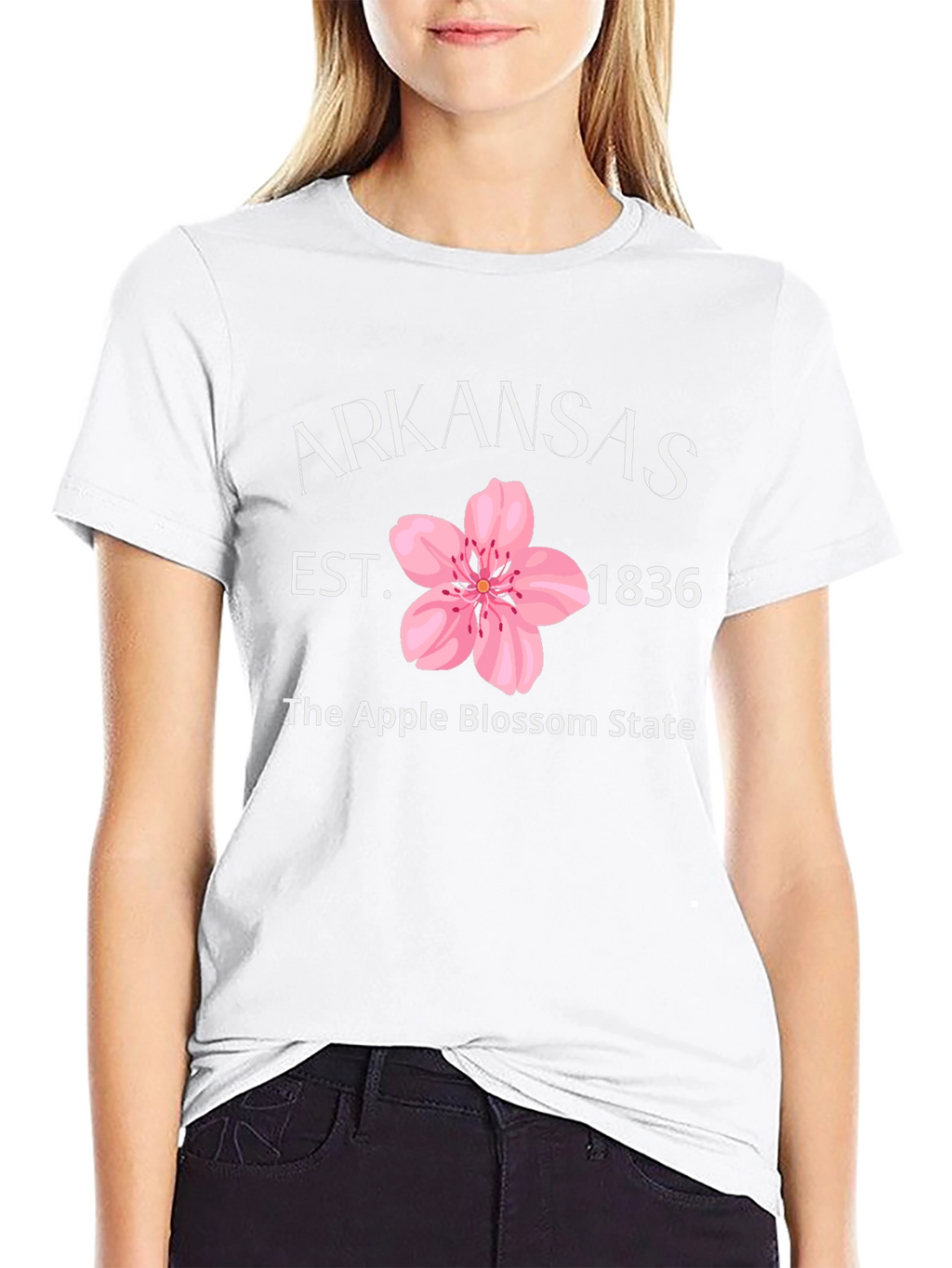 Arkansas Apple Blossom State T-Shirt