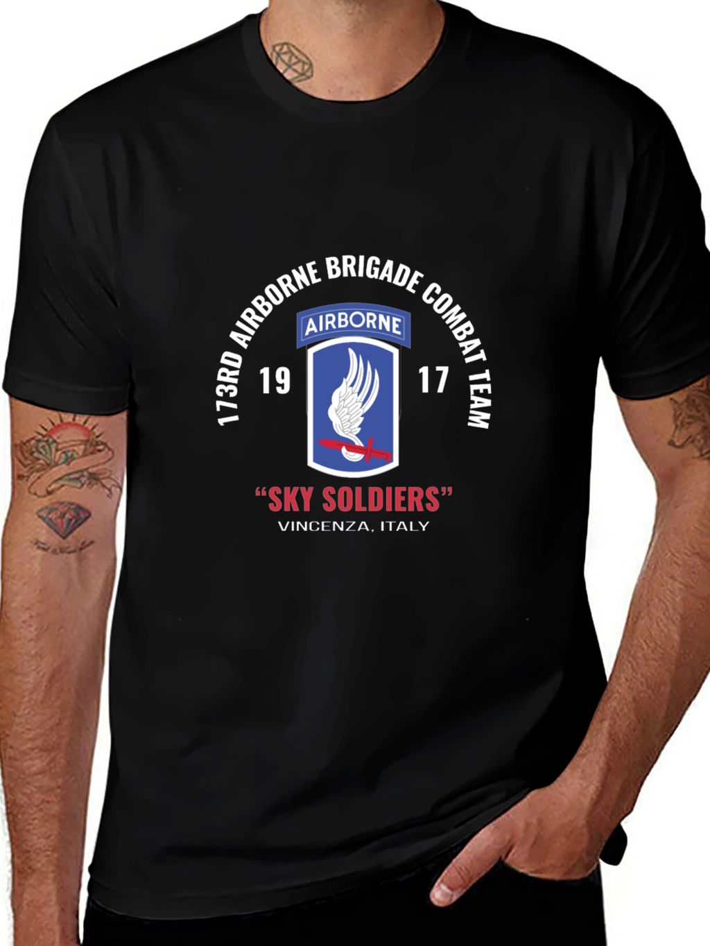 173rd Airborne Brigade Combat Team T-Shirt