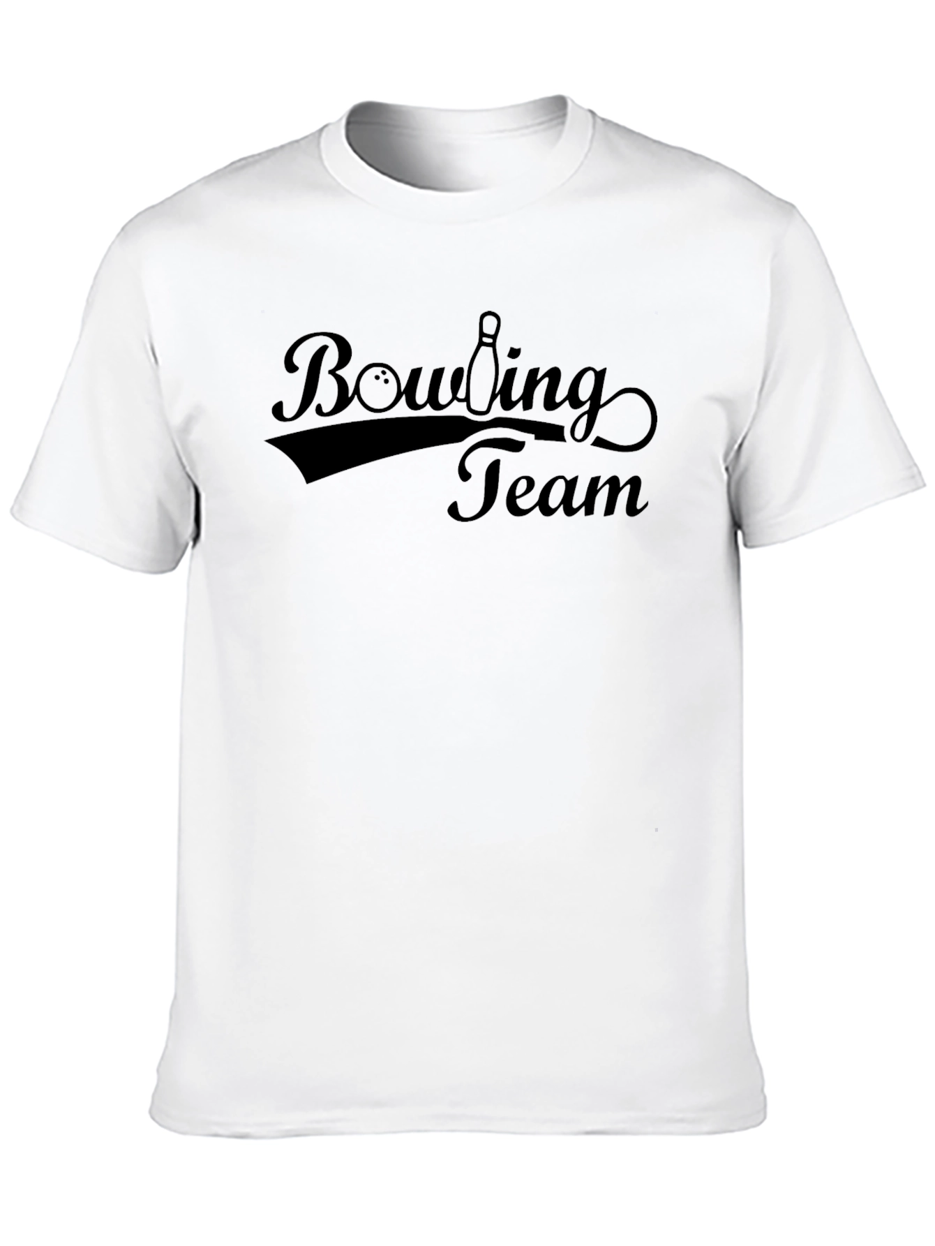 Bowling Team Graphic T-Shirt
