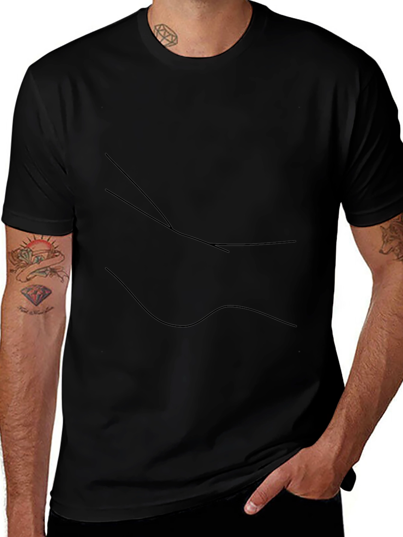 Basic Black T-Shirt - Classic Comfort