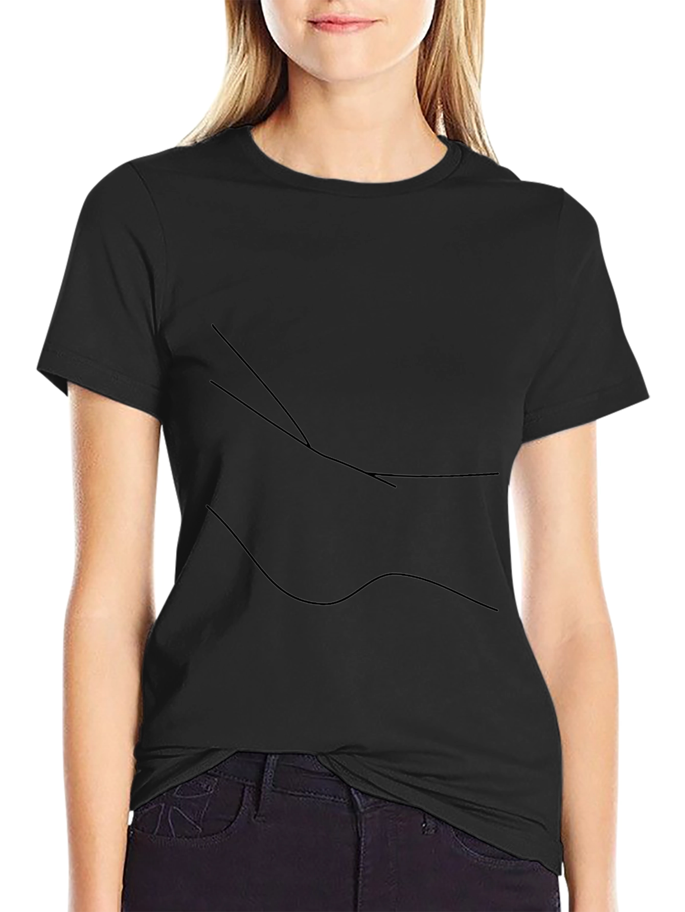 Basic Black T-Shirt - Classic Comfort