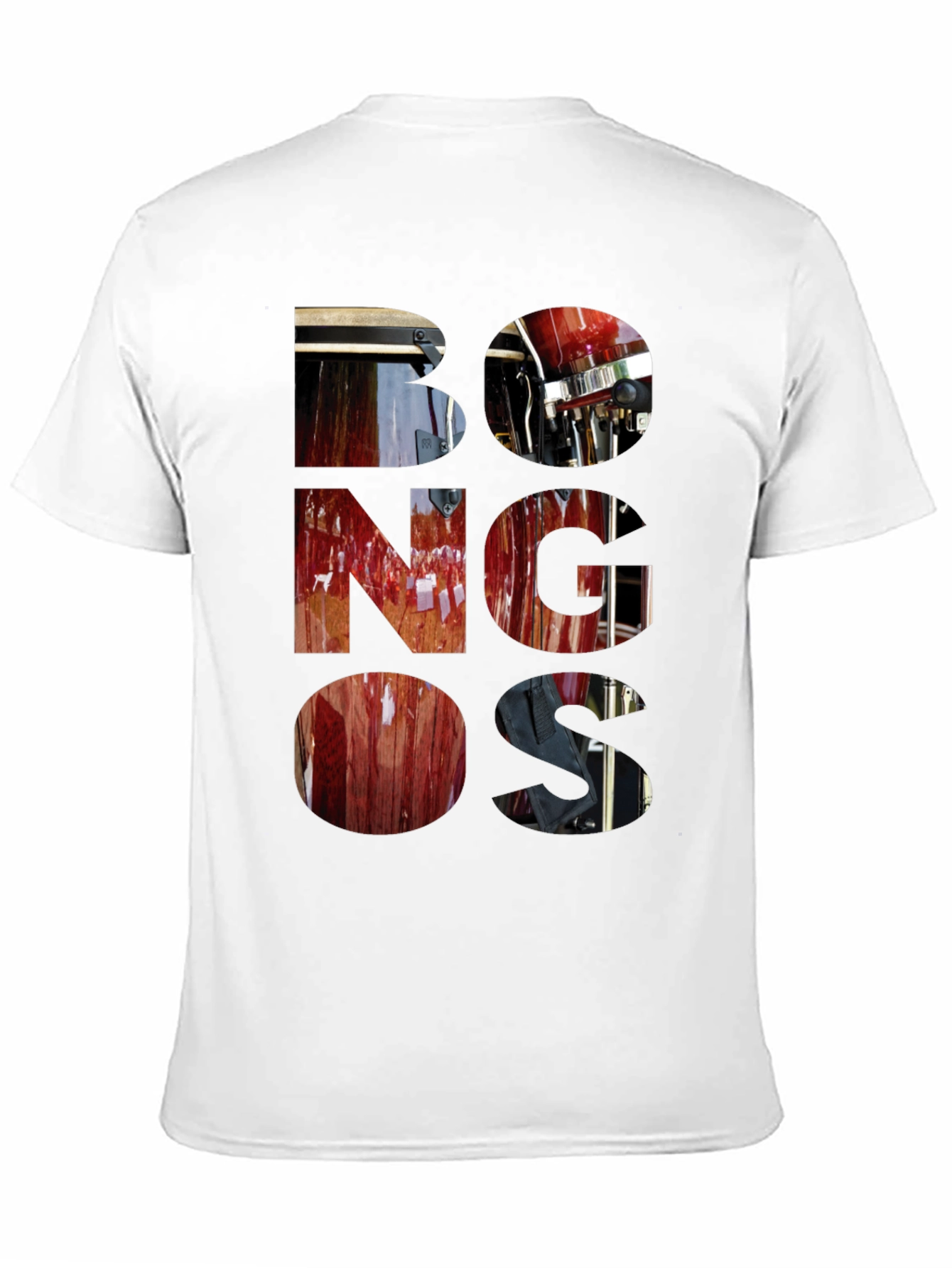 Bongos Graphic T-Shirt - Stylish Music Lover Tee