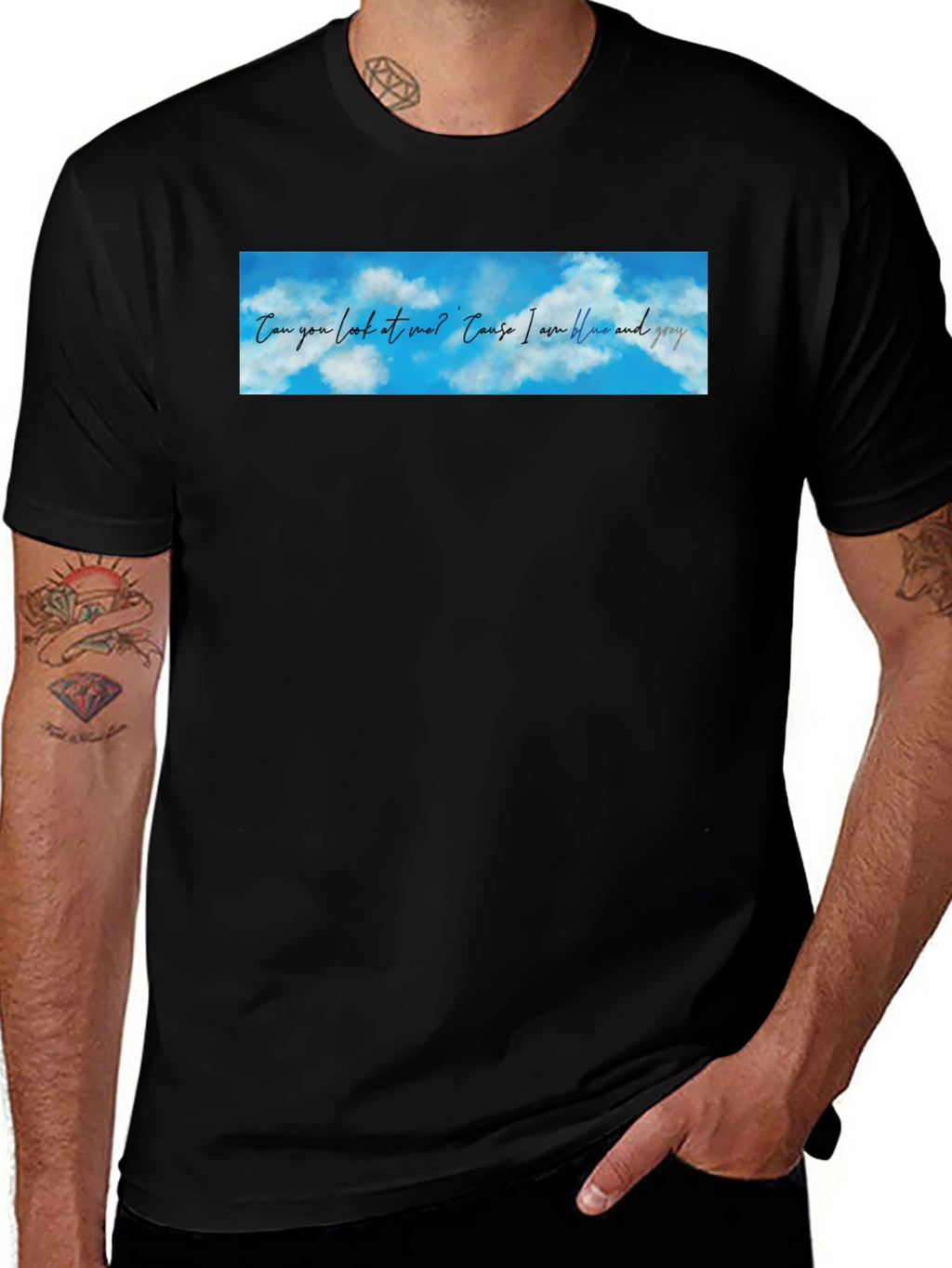 Blue Sky Lyric T-Shirt