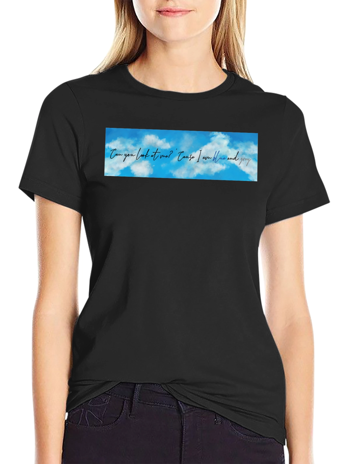 Blue Sky Lyric T-Shirt
