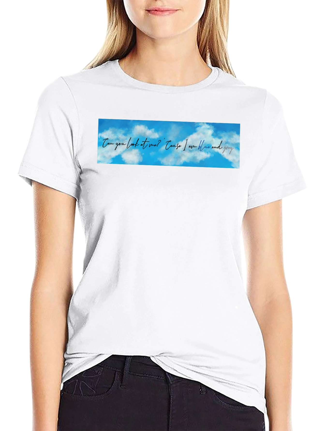 Blue Sky Lyric T-Shirt
