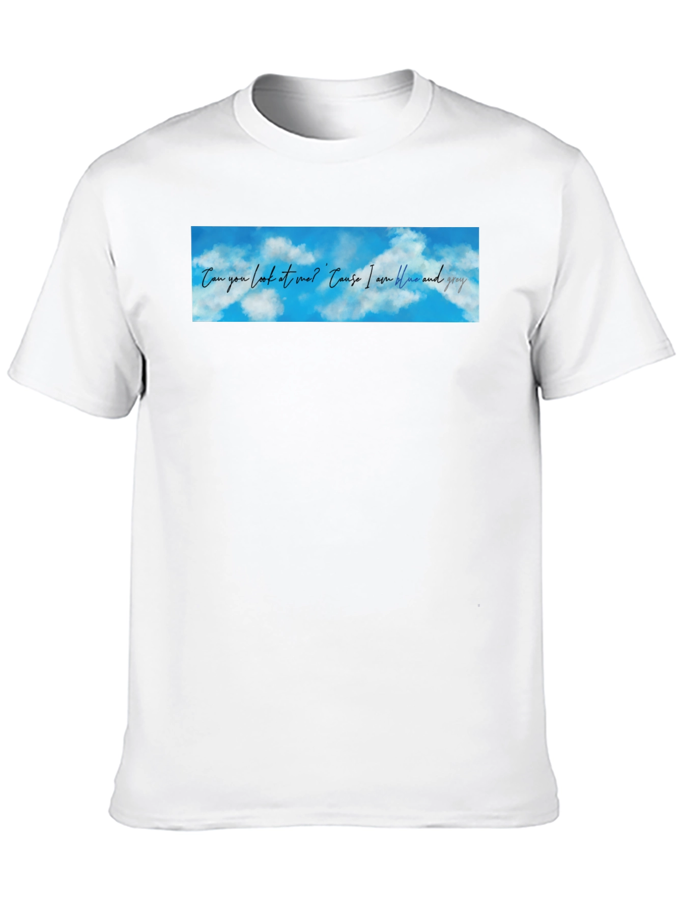 Blue Sky Lyric T-Shirt