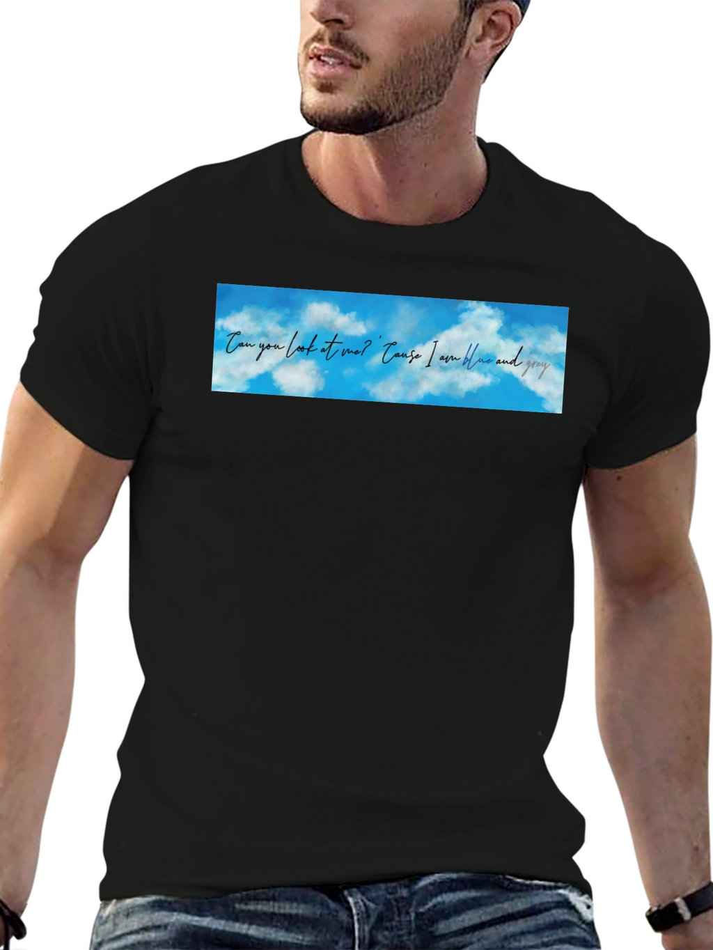 Blue Sky Lyric T-Shirt
