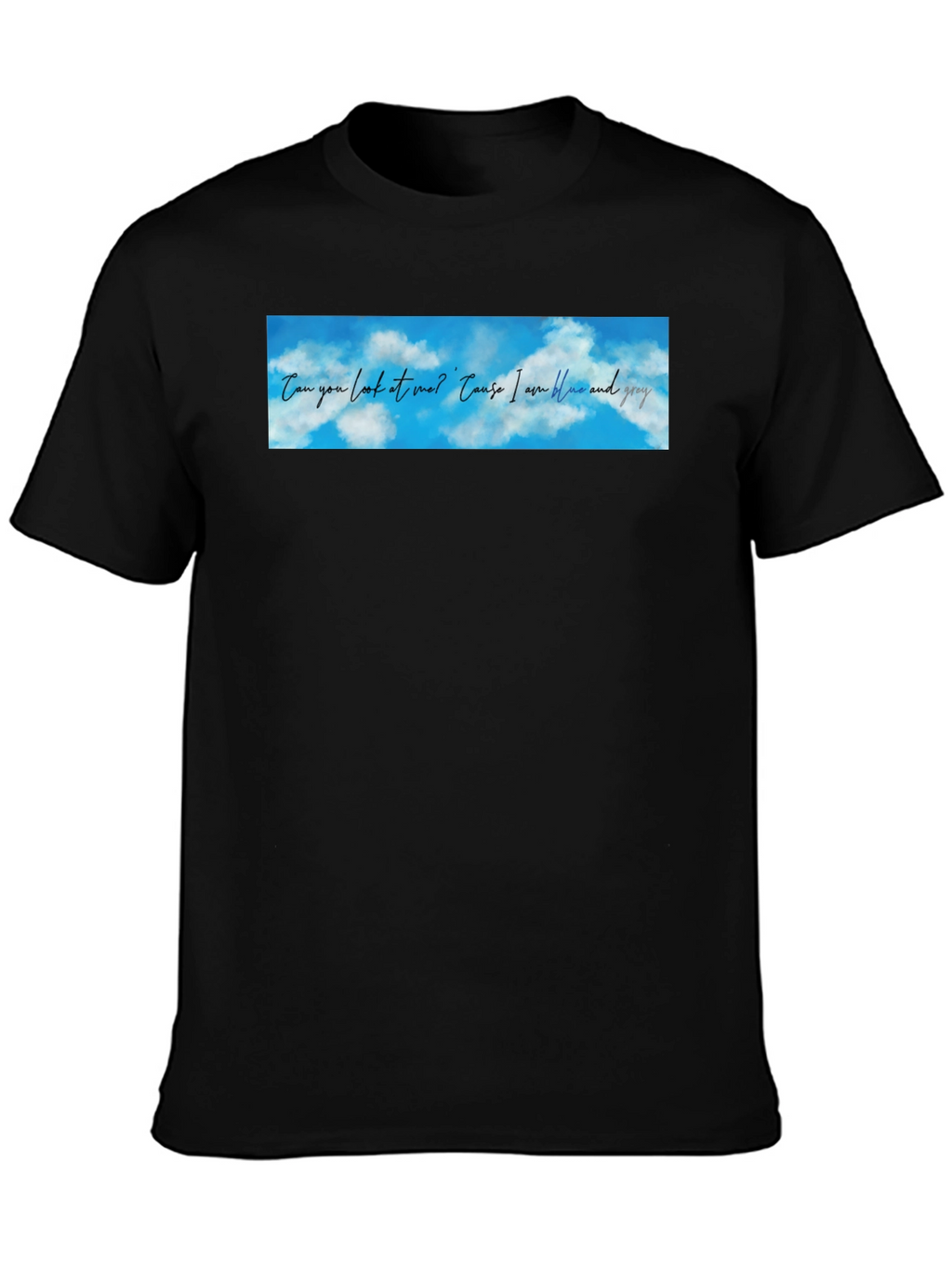 Blue Sky Lyric T-Shirt