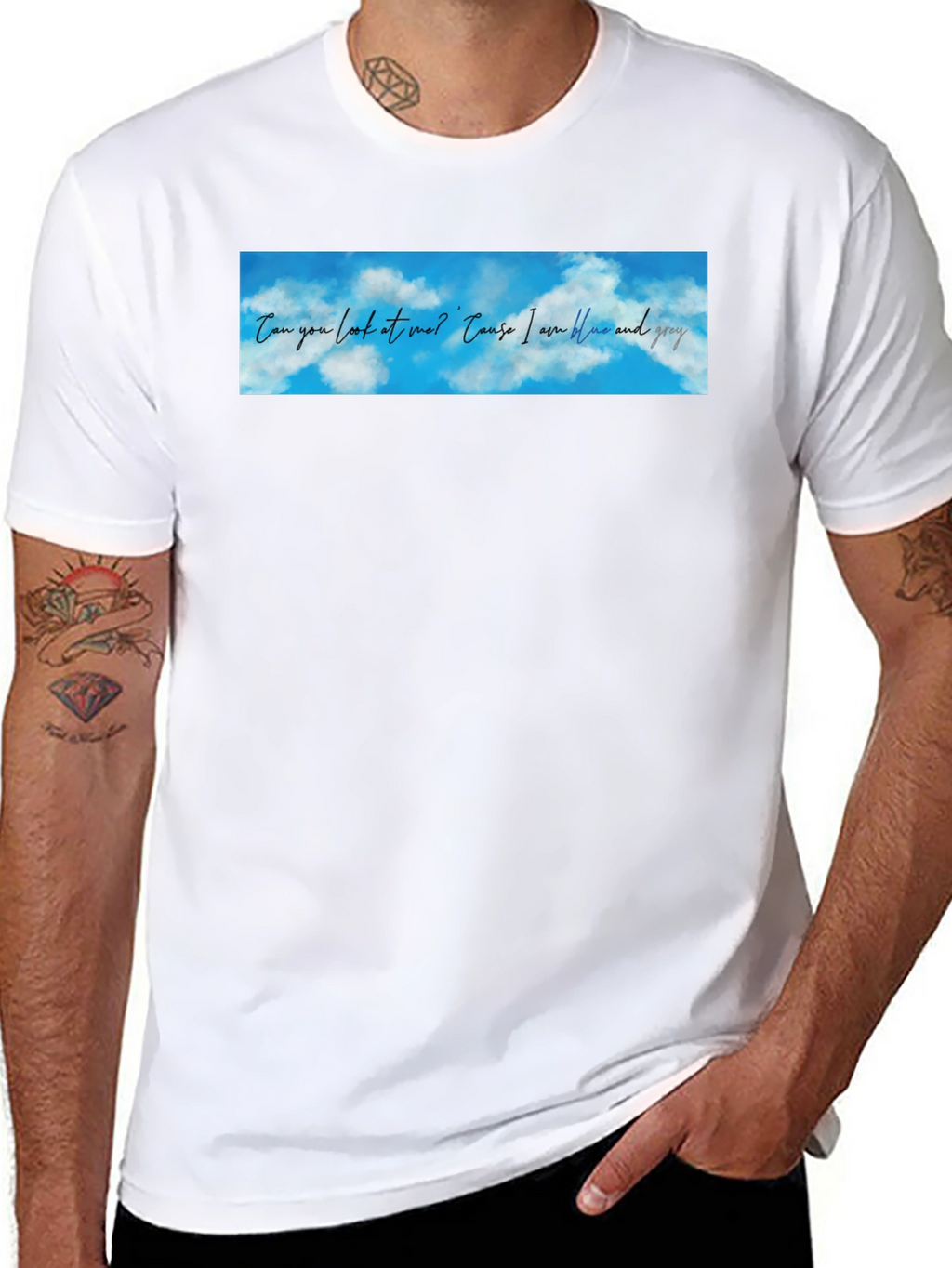 Blue Sky Lyric T-Shirt