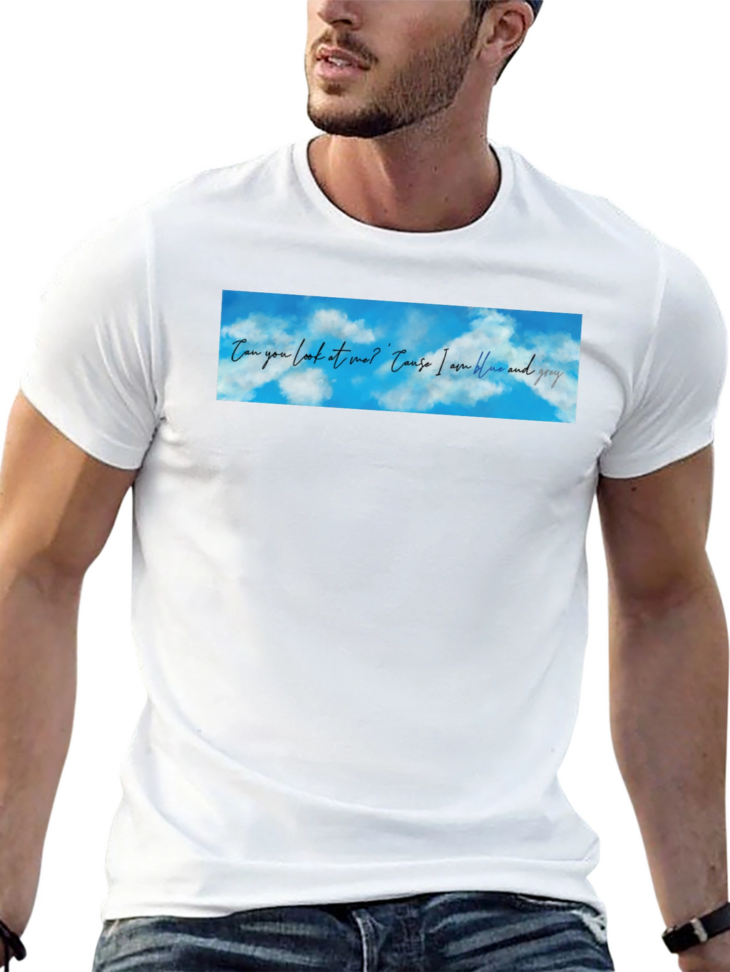 Blue Sky Lyric T-Shirt