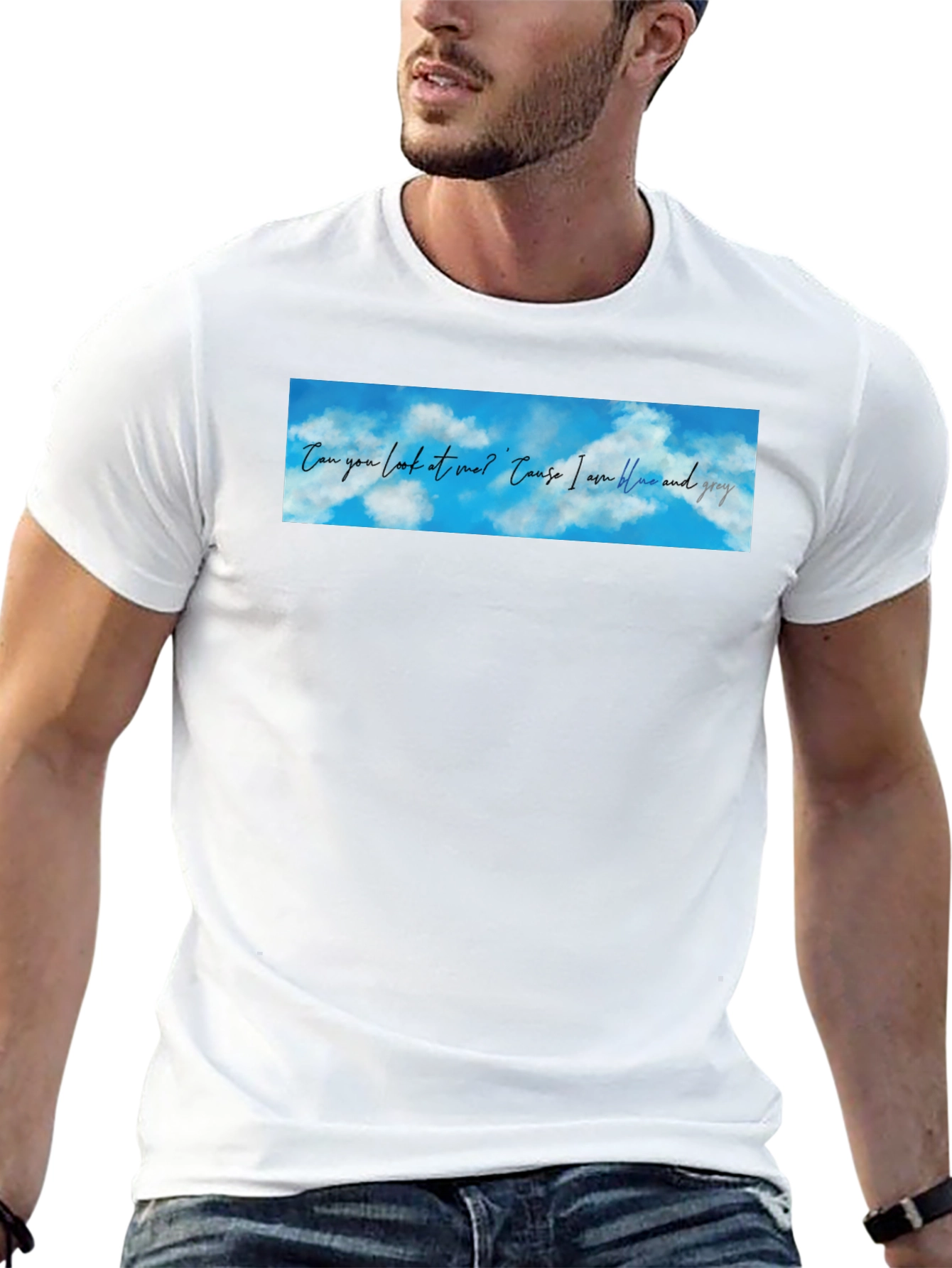 Blue Sky Lyric T-Shirt