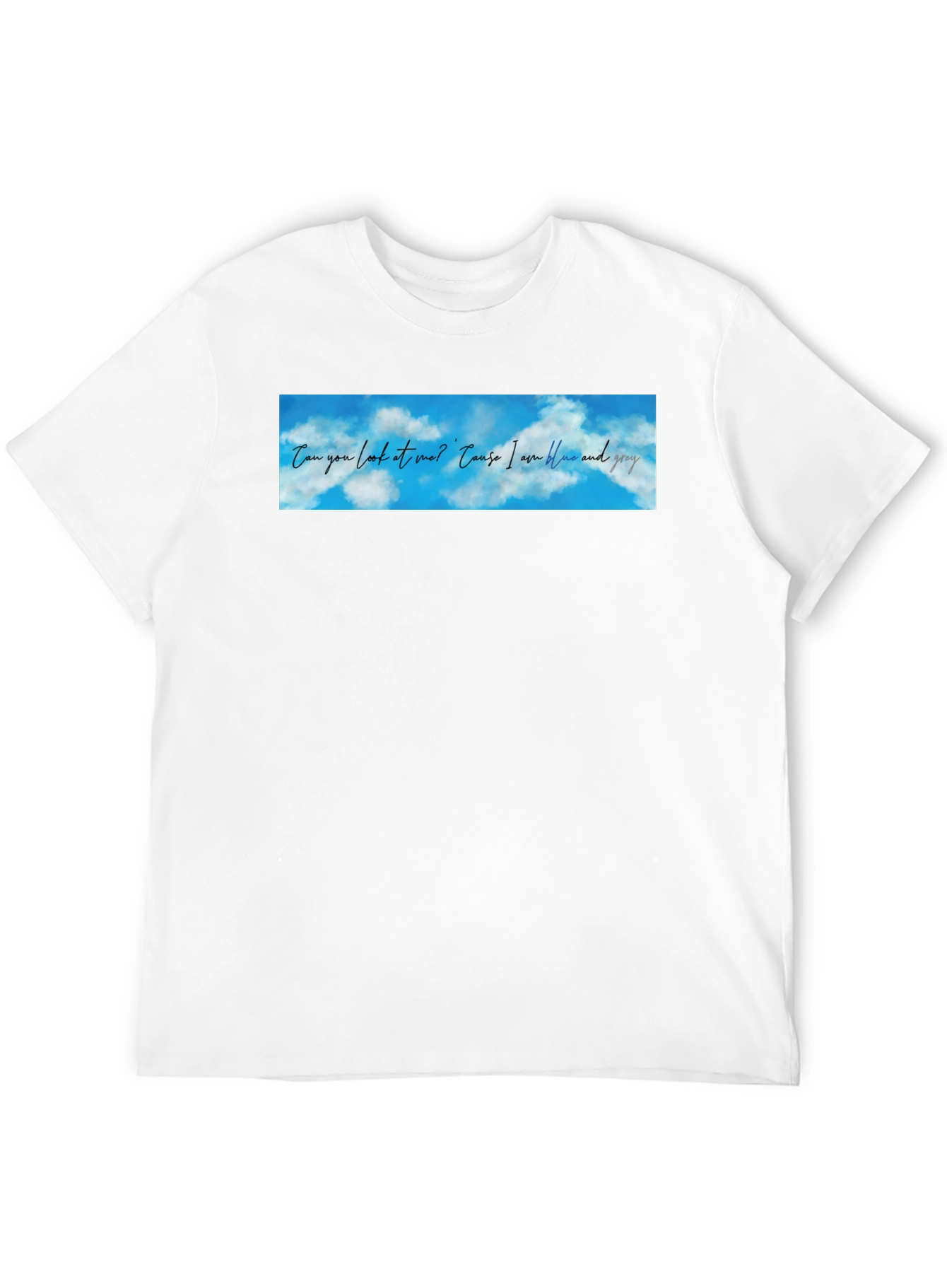 Blue Sky Lyric T-Shirt