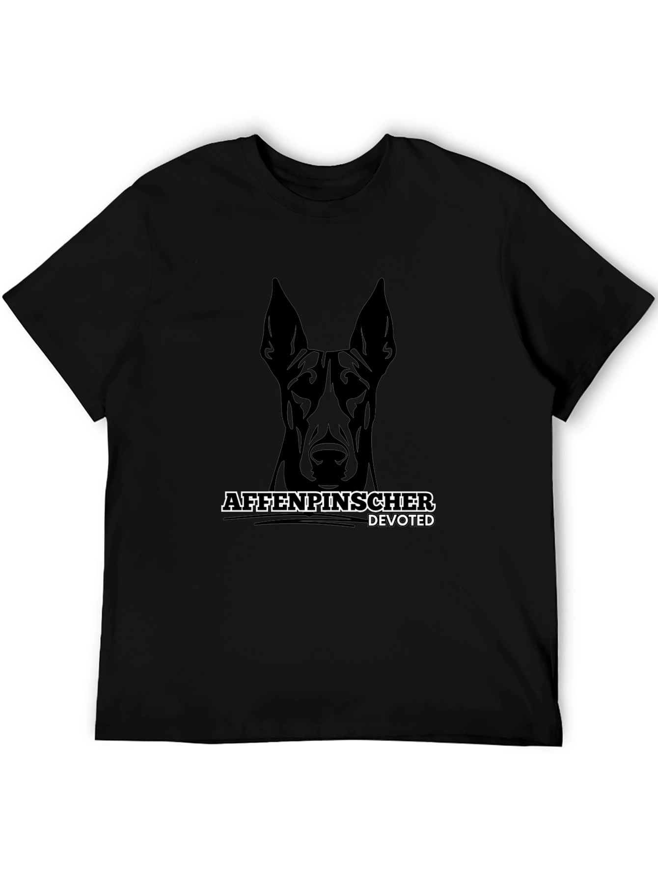Affenpinscher Devoted Black T-Shirt