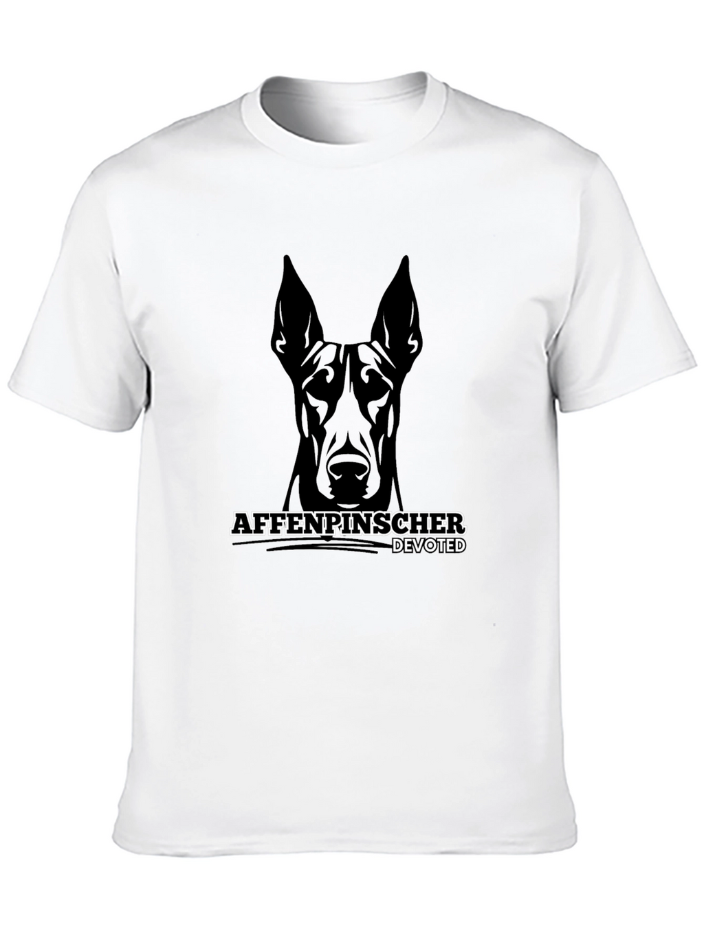 Affenpinscher Devoted Black T-Shirt