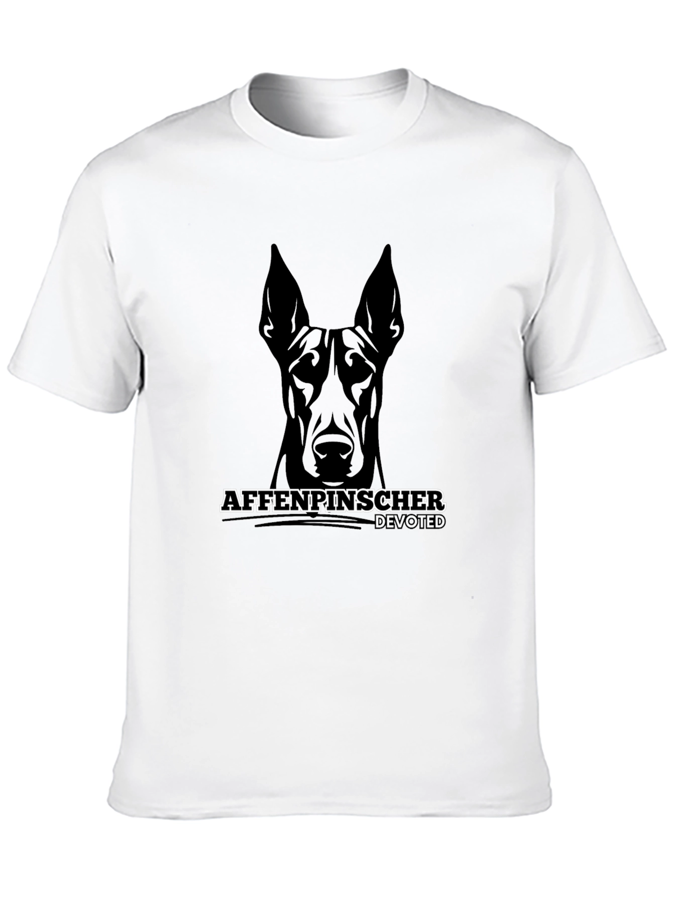 Affenpinscher Devoted Black T-Shirt