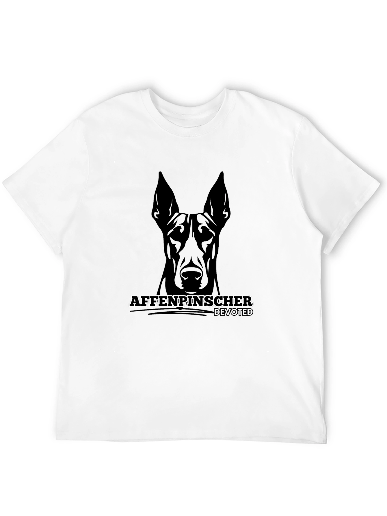 Affenpinscher Devoted Black T-Shirt
