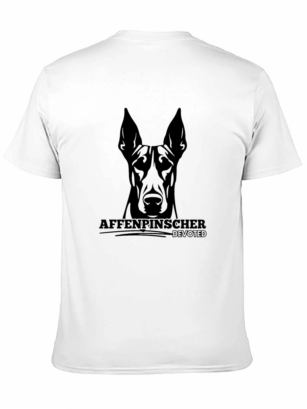 Affenpinscher Devoted Black T-Shirt