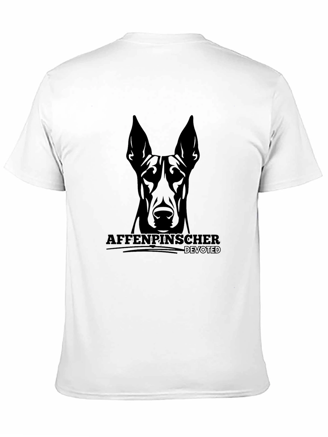 Affenpinscher Devoted Black T-Shirt