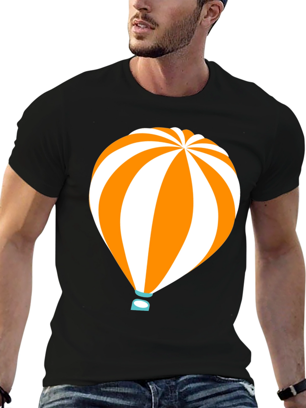 Balloon Graphic Tee - Unique Mens T-Shirt