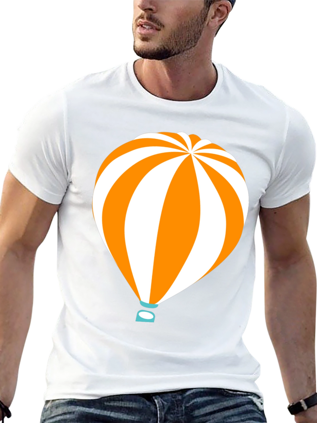 Balloon Graphic Tee - Unique Mens T-Shirt