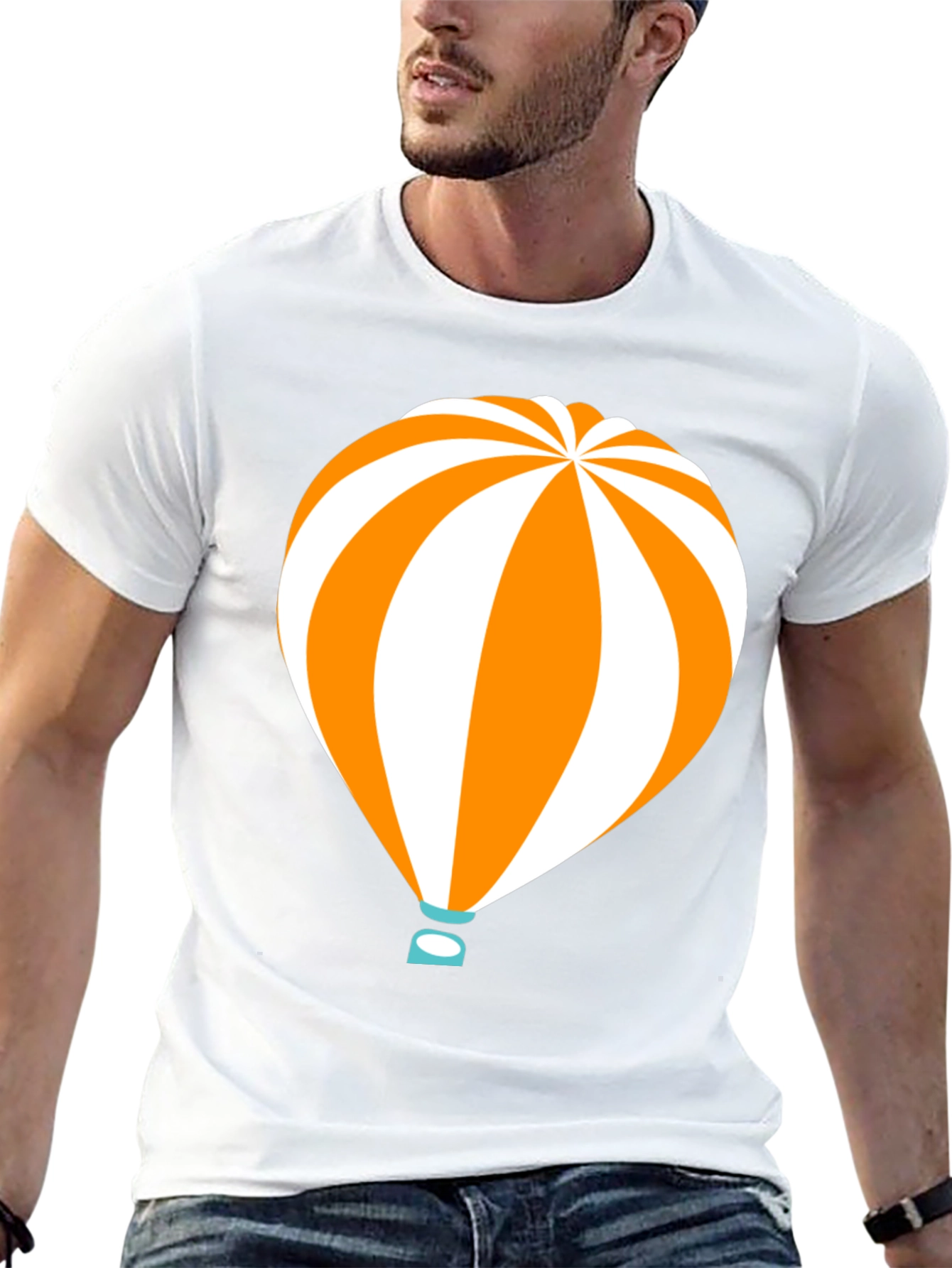 Balloon Graphic Tee - Unique Mens T-Shirt