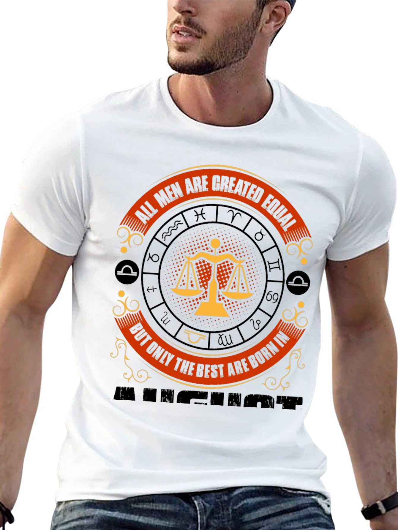 All Men Are Created Equal Libra Zodiac T-Shirt
