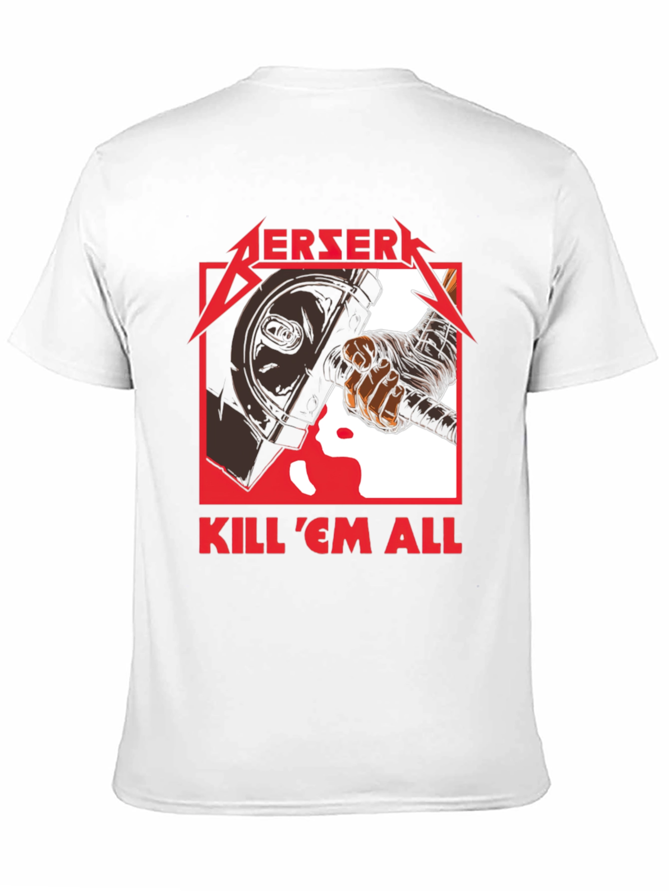 Berserk Kill Em All Graphic T-Shirt