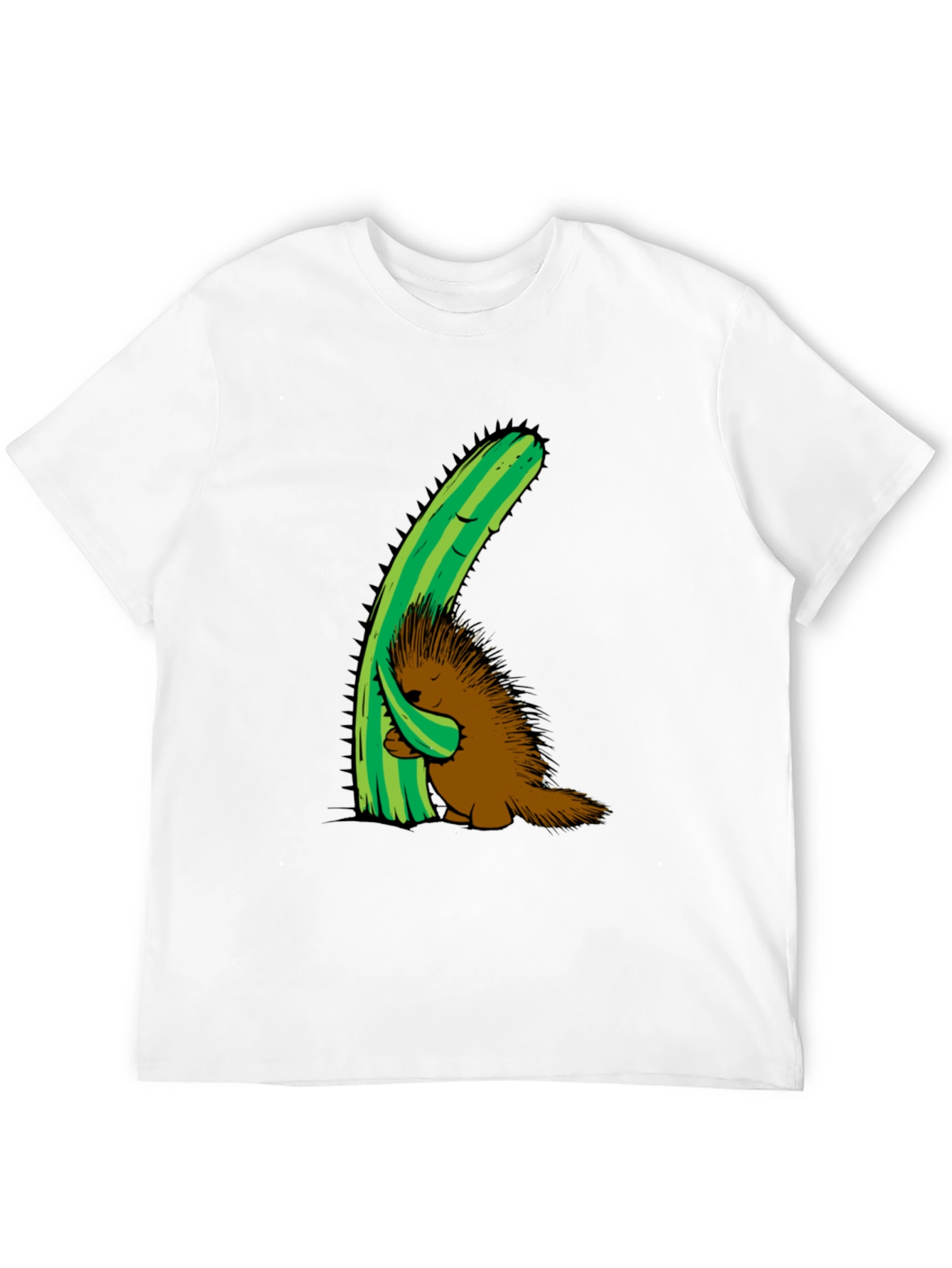 Cactus Hug T-Shirt - Porcupine Comfort Tee