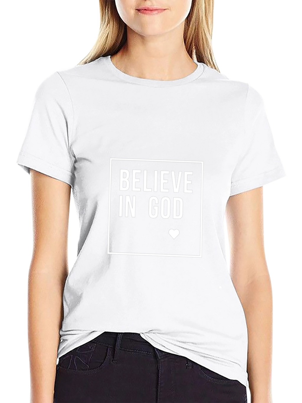 Believe In God Black T-Shirt