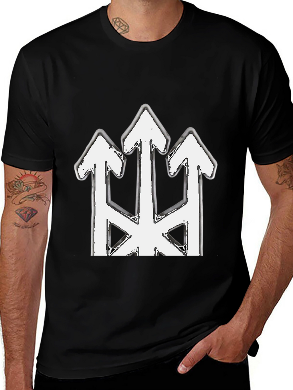 Abstract Arrow T-Shirt - Graphic Tee