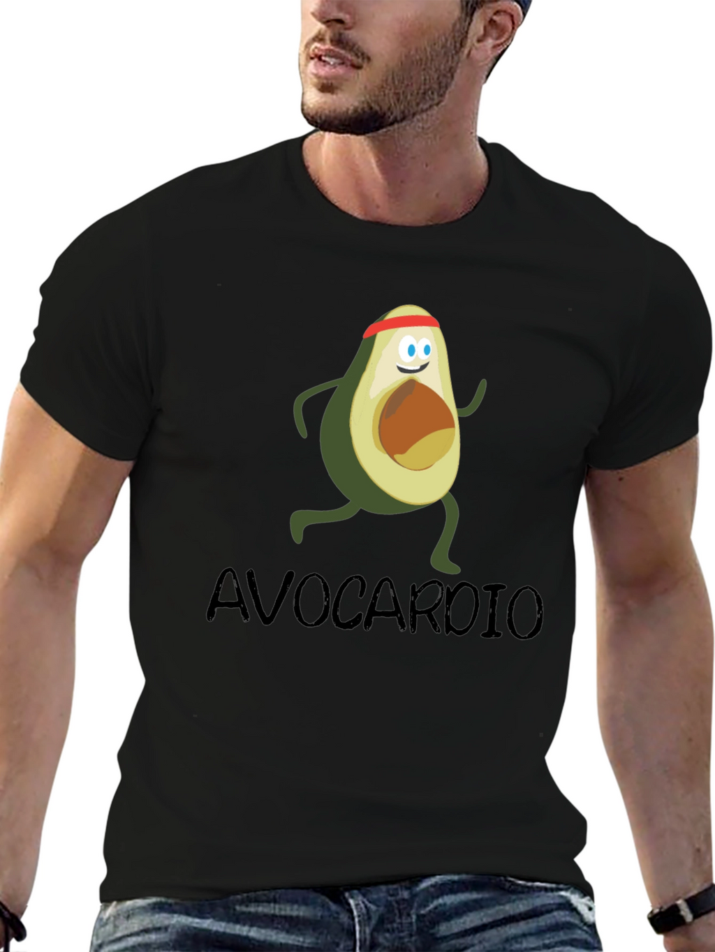 Avocardio T-Shirt - Funny Workout Tee