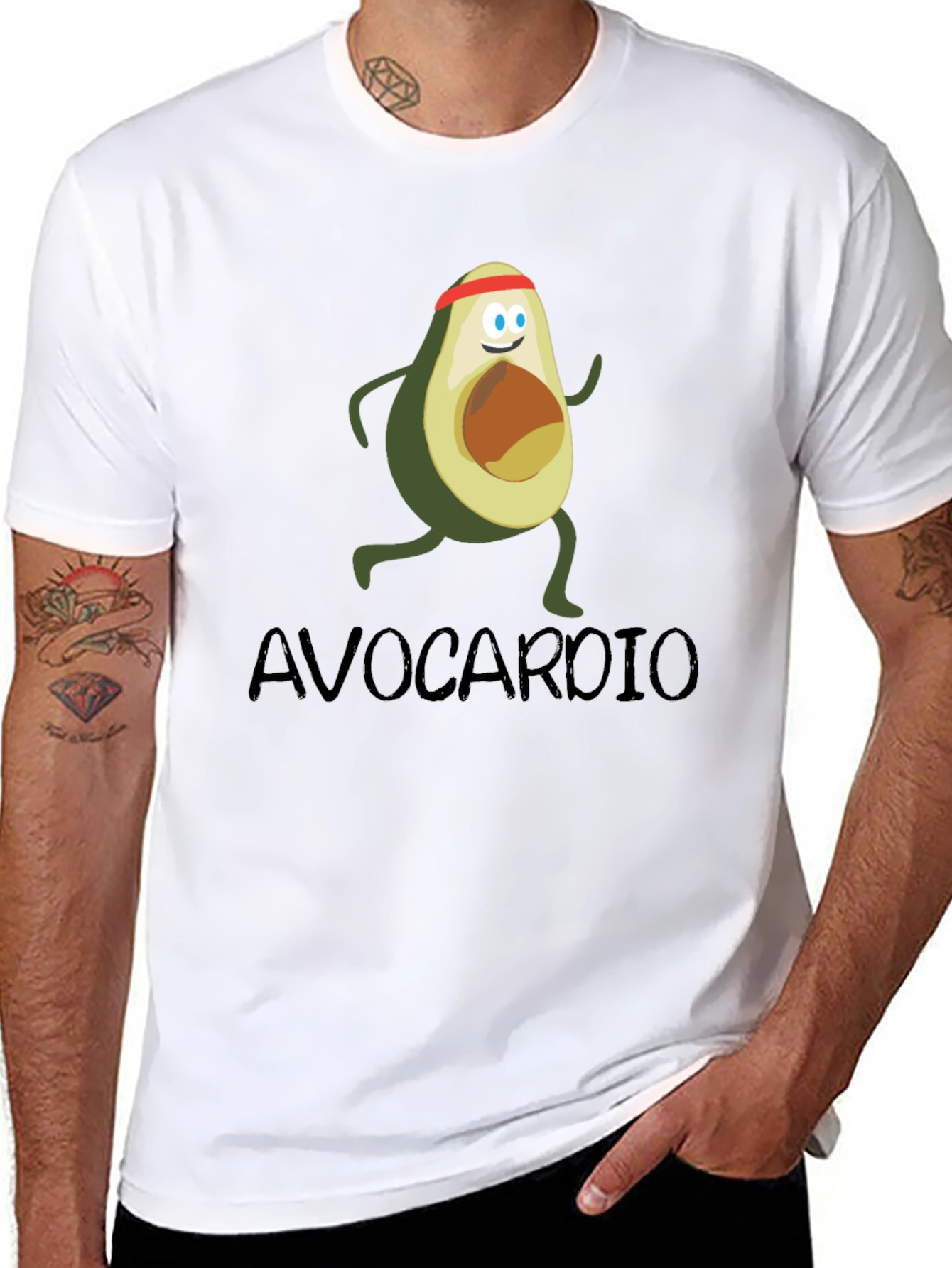 Avocardio T-Shirt - Funny Workout Tee