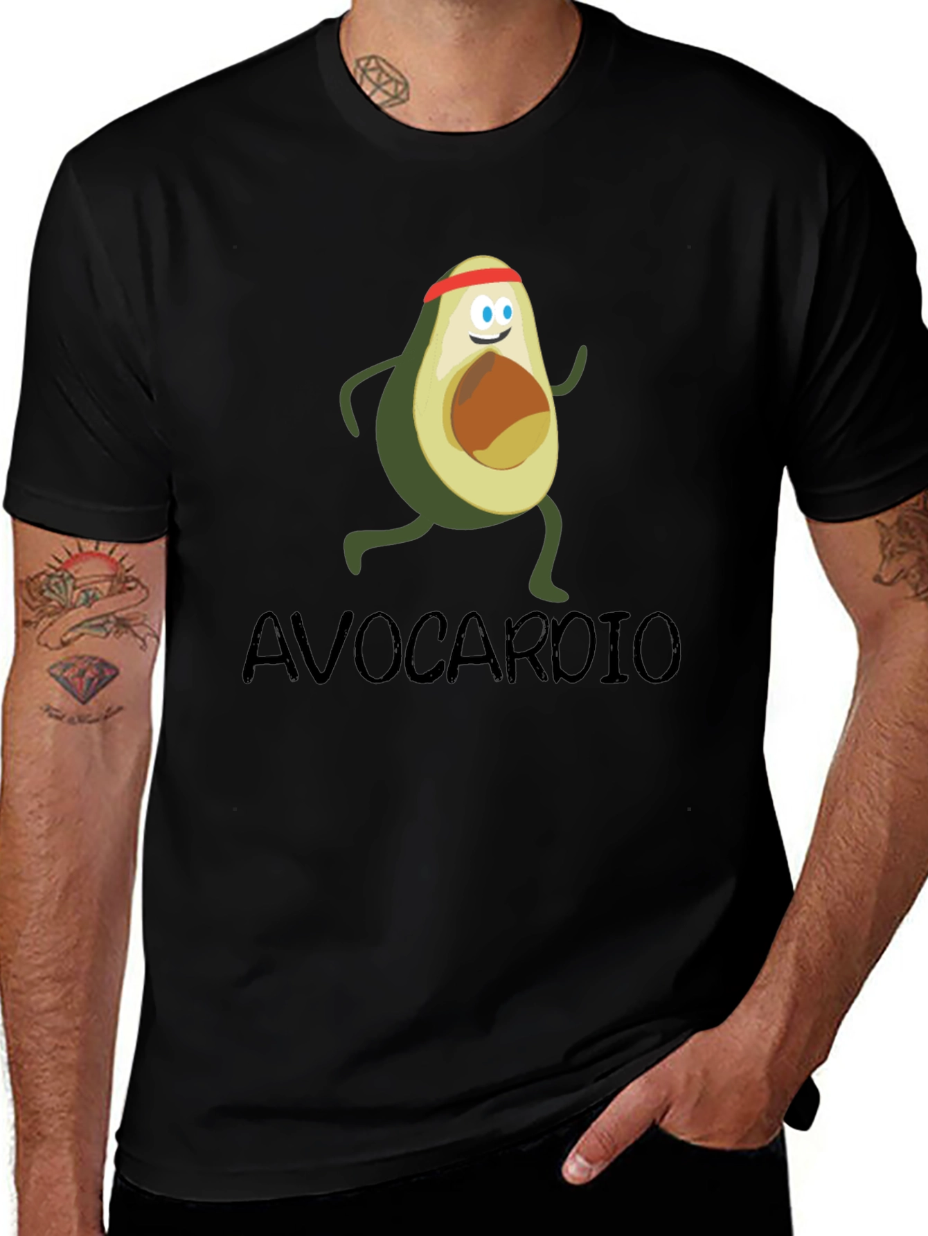 Avocardio T-Shirt - Funny Workout Tee