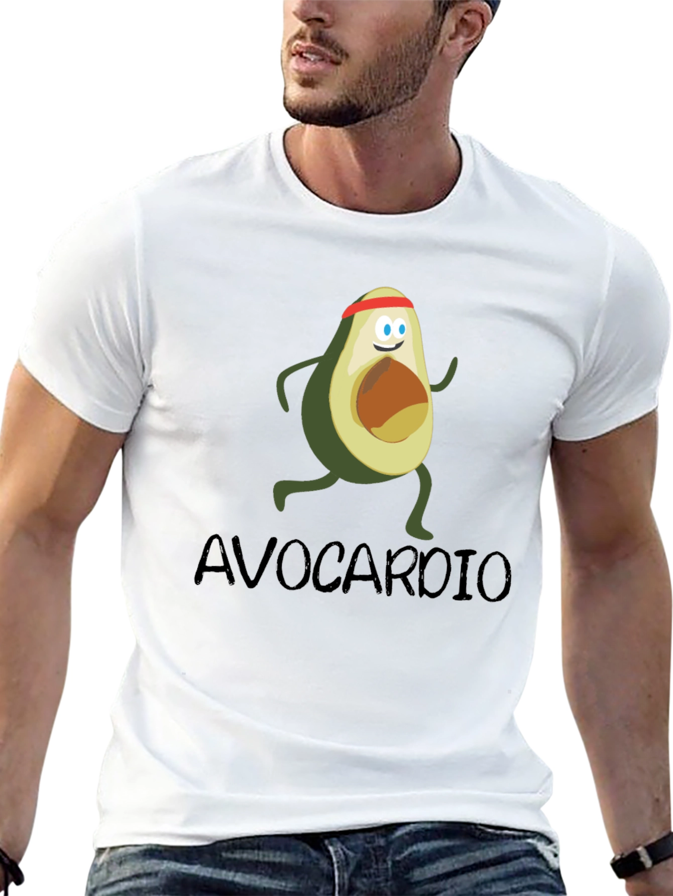 Avocardio T-Shirt - Funny Workout Tee