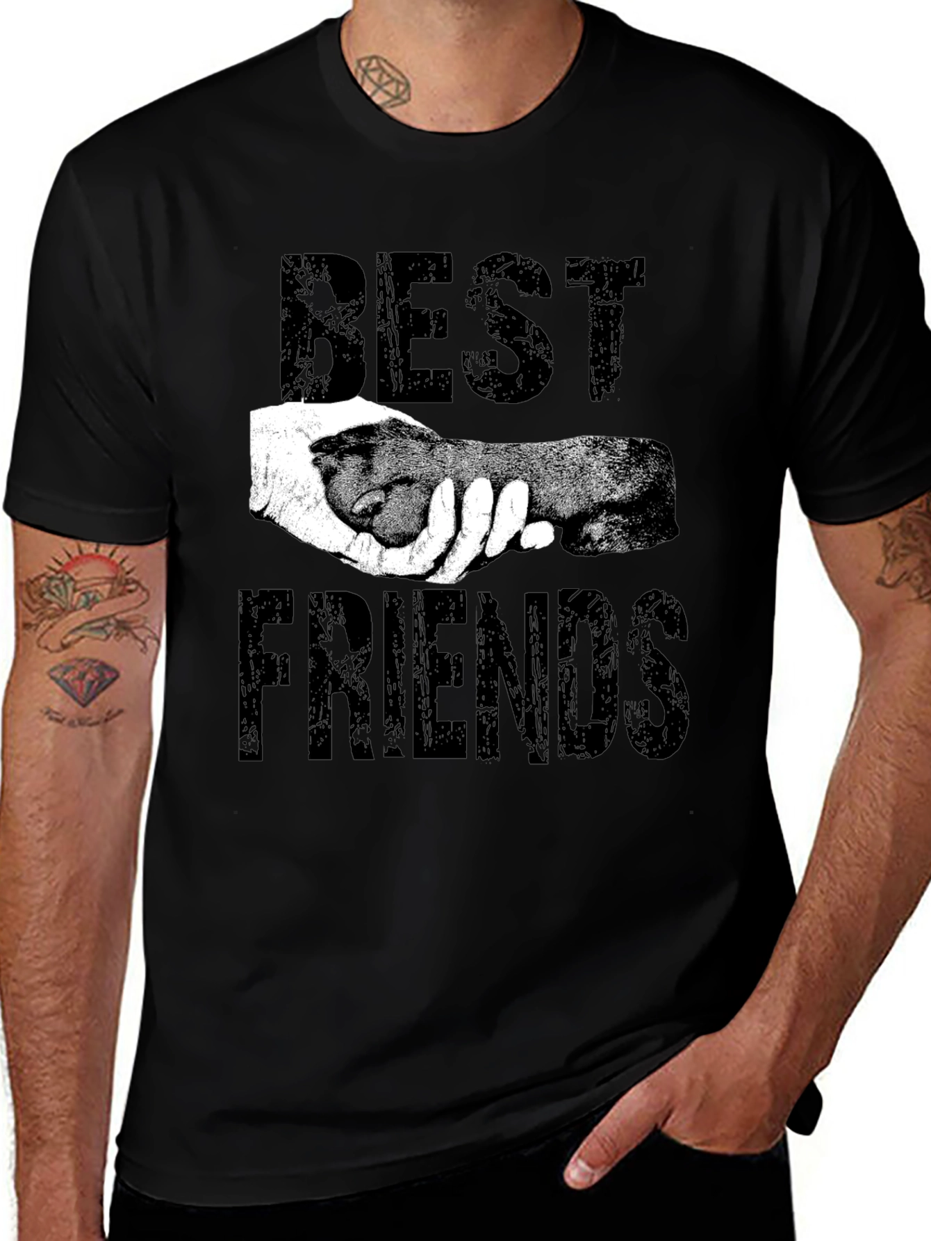 Best Friends Graphic Tee - Cute Pet Lover Shirt
