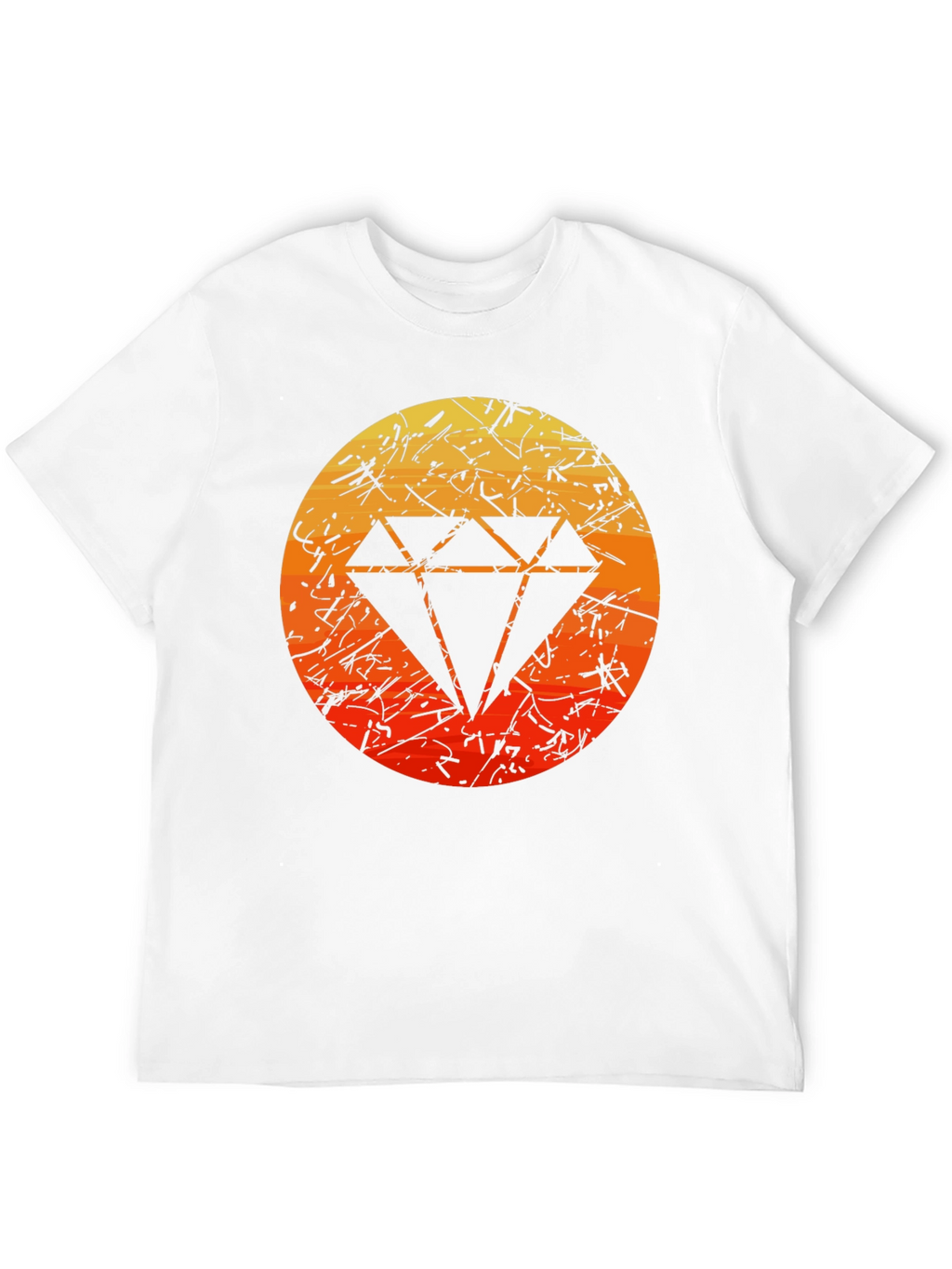 Black Diamond Graphic Tee - Modern Style