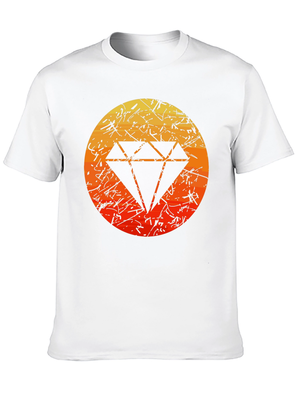 Black Diamond Graphic Tee - Modern Style