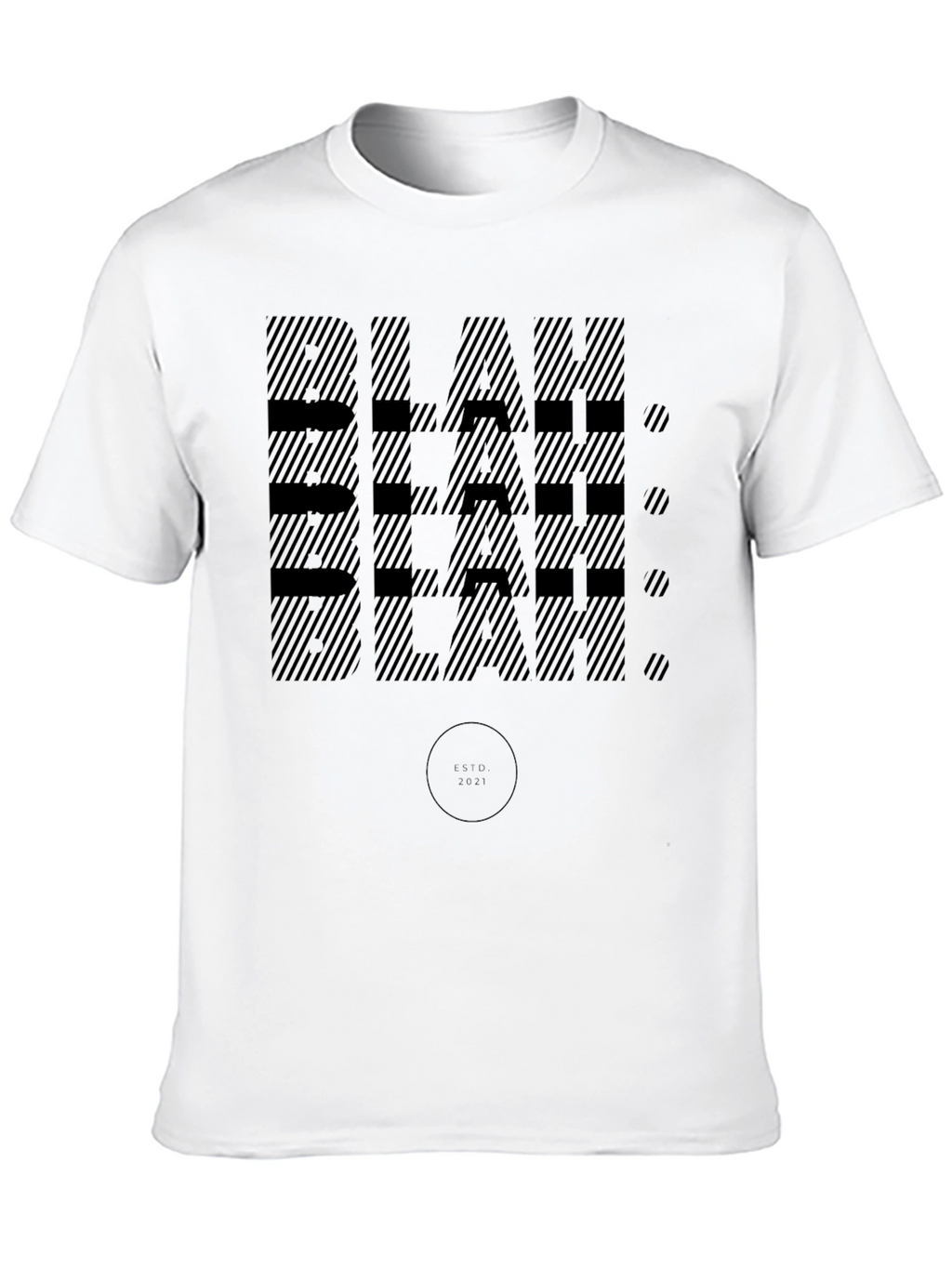 Blah Blah Black Graphic Tee