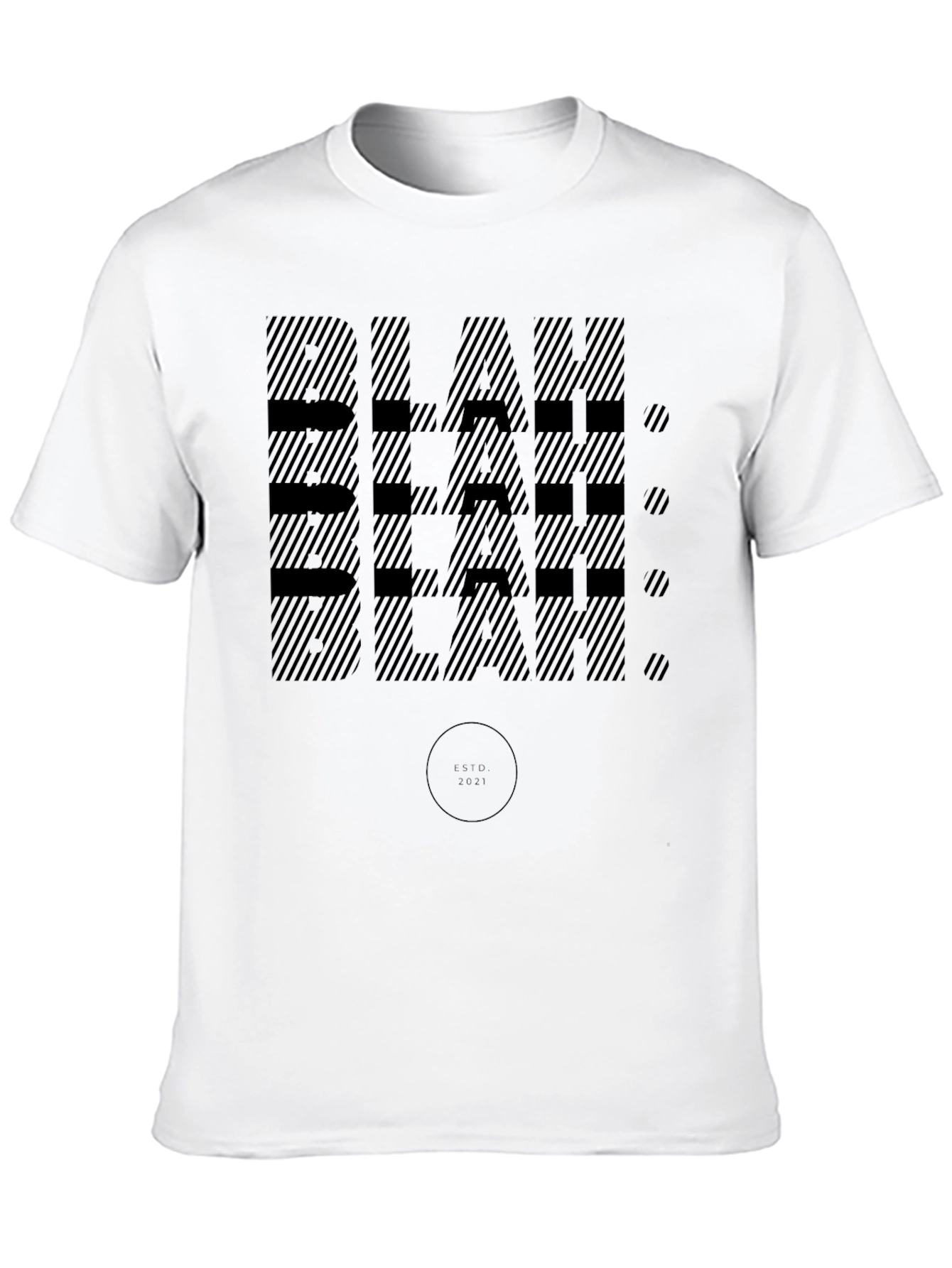 Blah Blah Black Graphic Tee