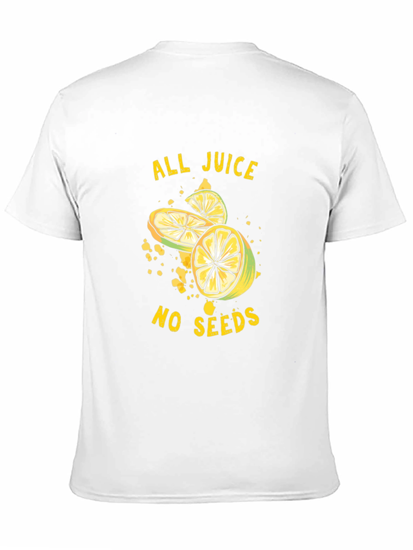 All Juice No Seeds Graphic Tee - Black