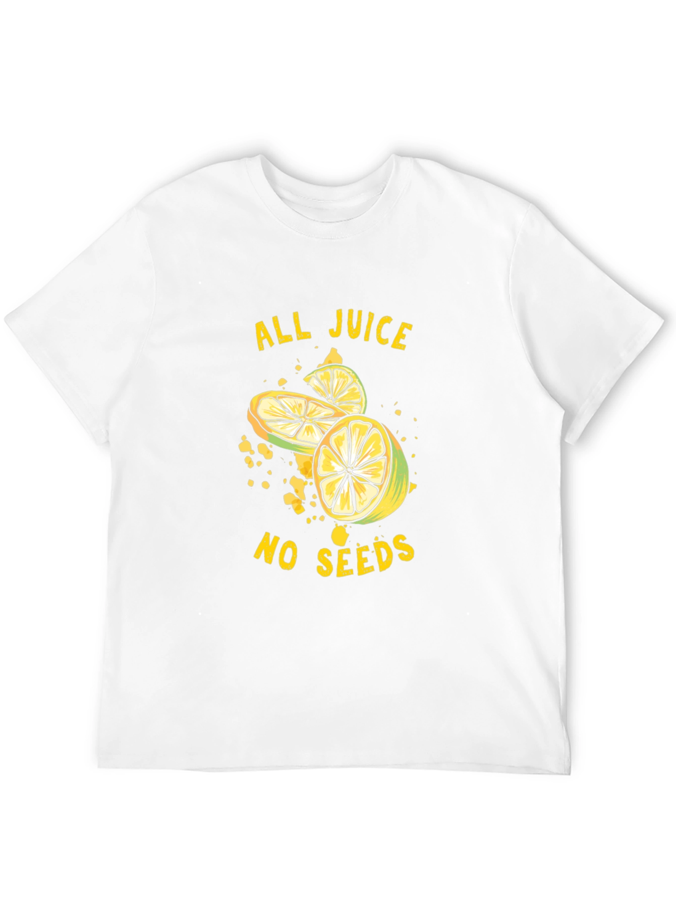 All Juice No Seeds Graphic Tee - Black