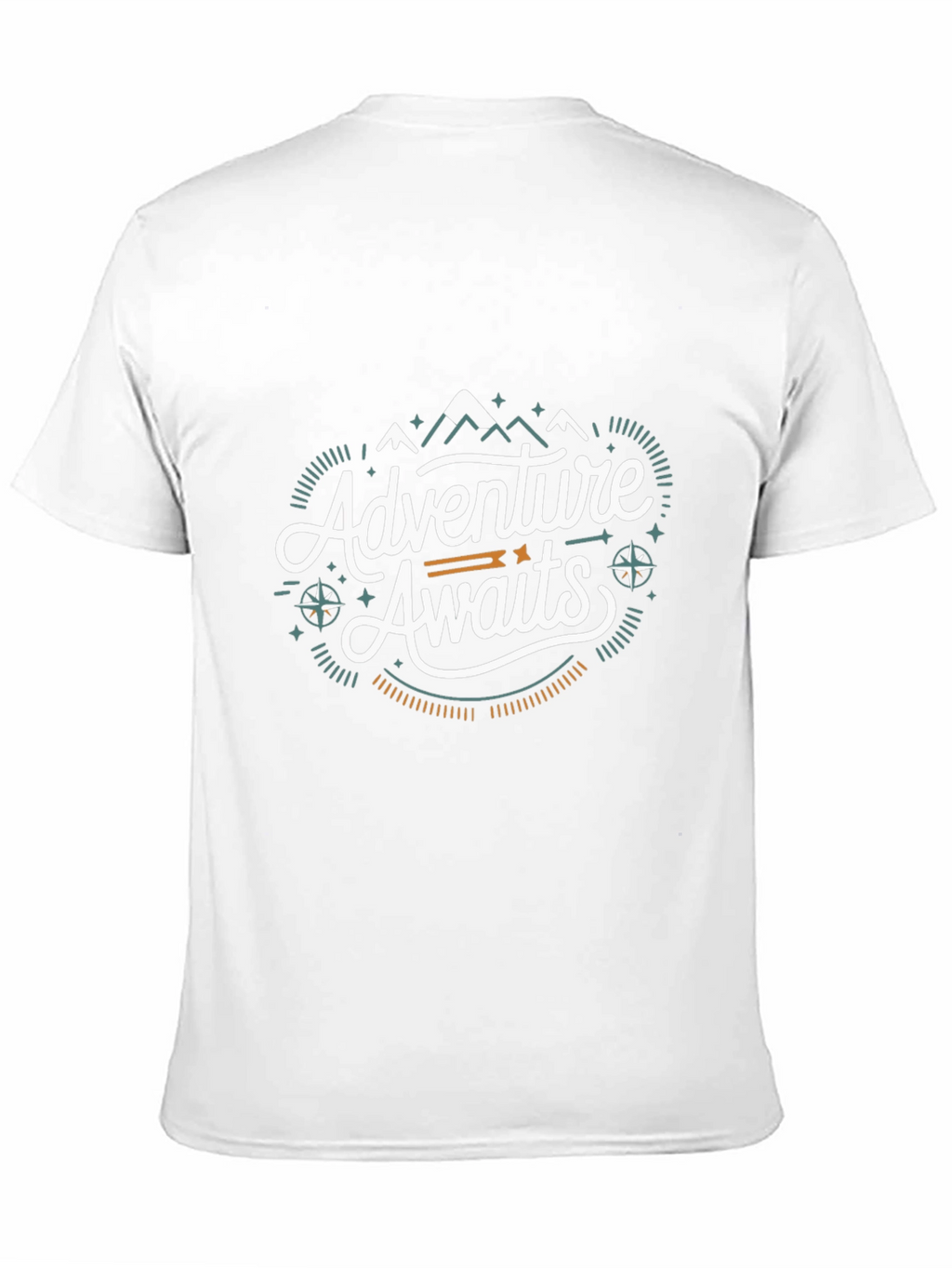 Adventure Awaits Graphic Tee - Black