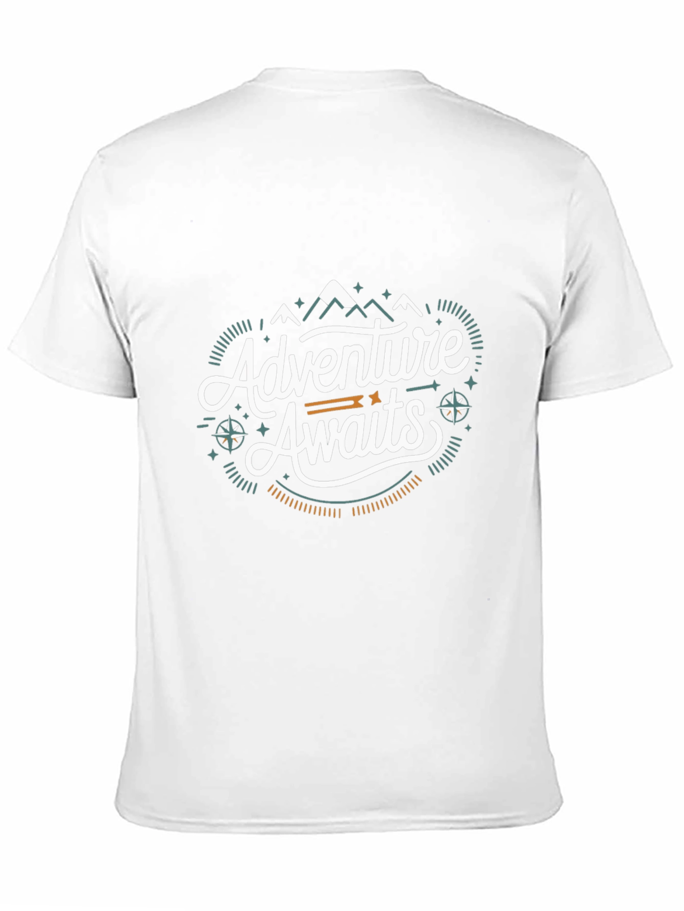 Adventure Awaits Graphic Tee - Black