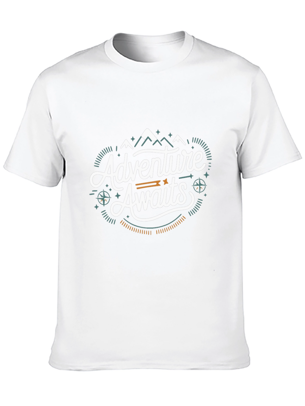 Adventure Awaits Graphic Tee - Black